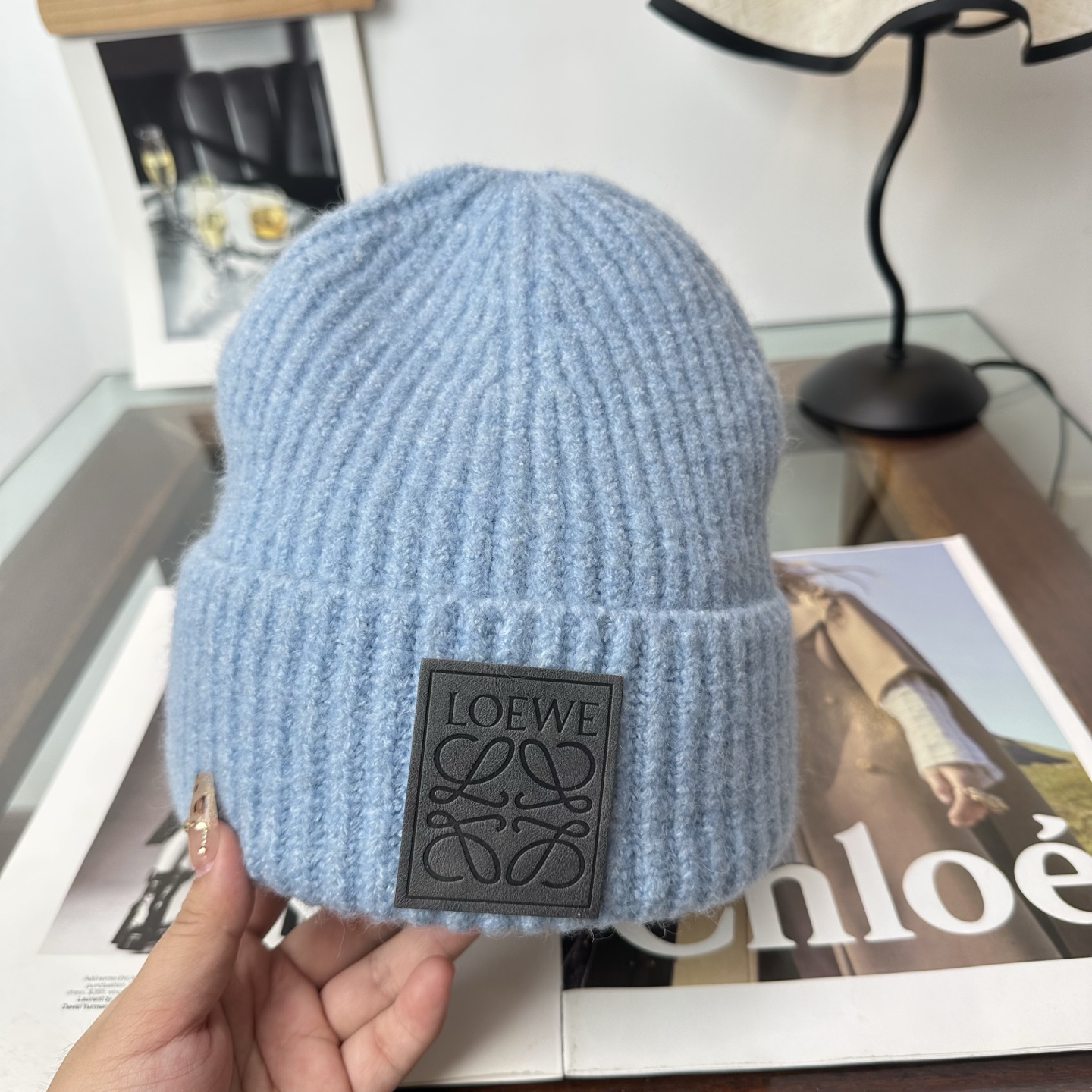 罗意威 秋冬新款针织毛线帽，超火爆💖质感一流，出街超好搭配！减龄神器