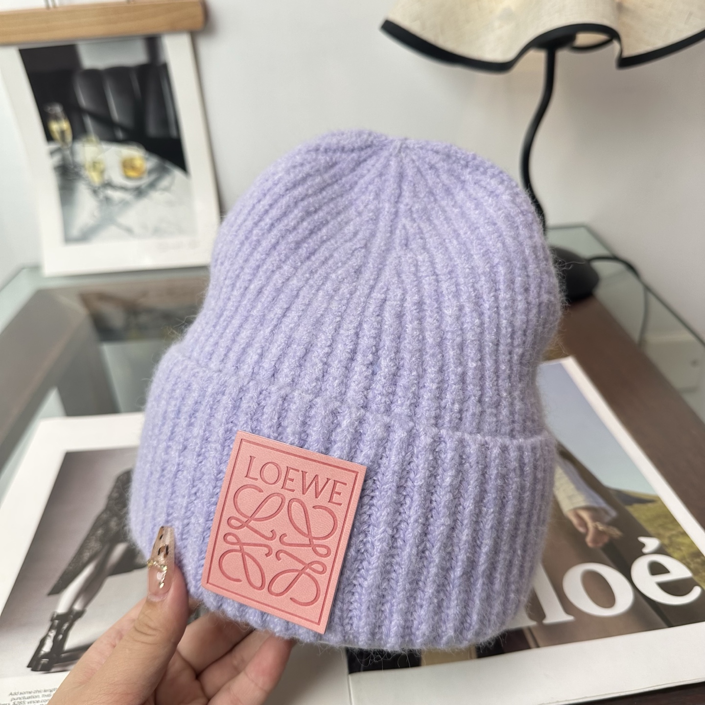 罗意威 秋冬新款针织毛线帽，超火爆💖质感一流，出街超好搭配！减龄神器