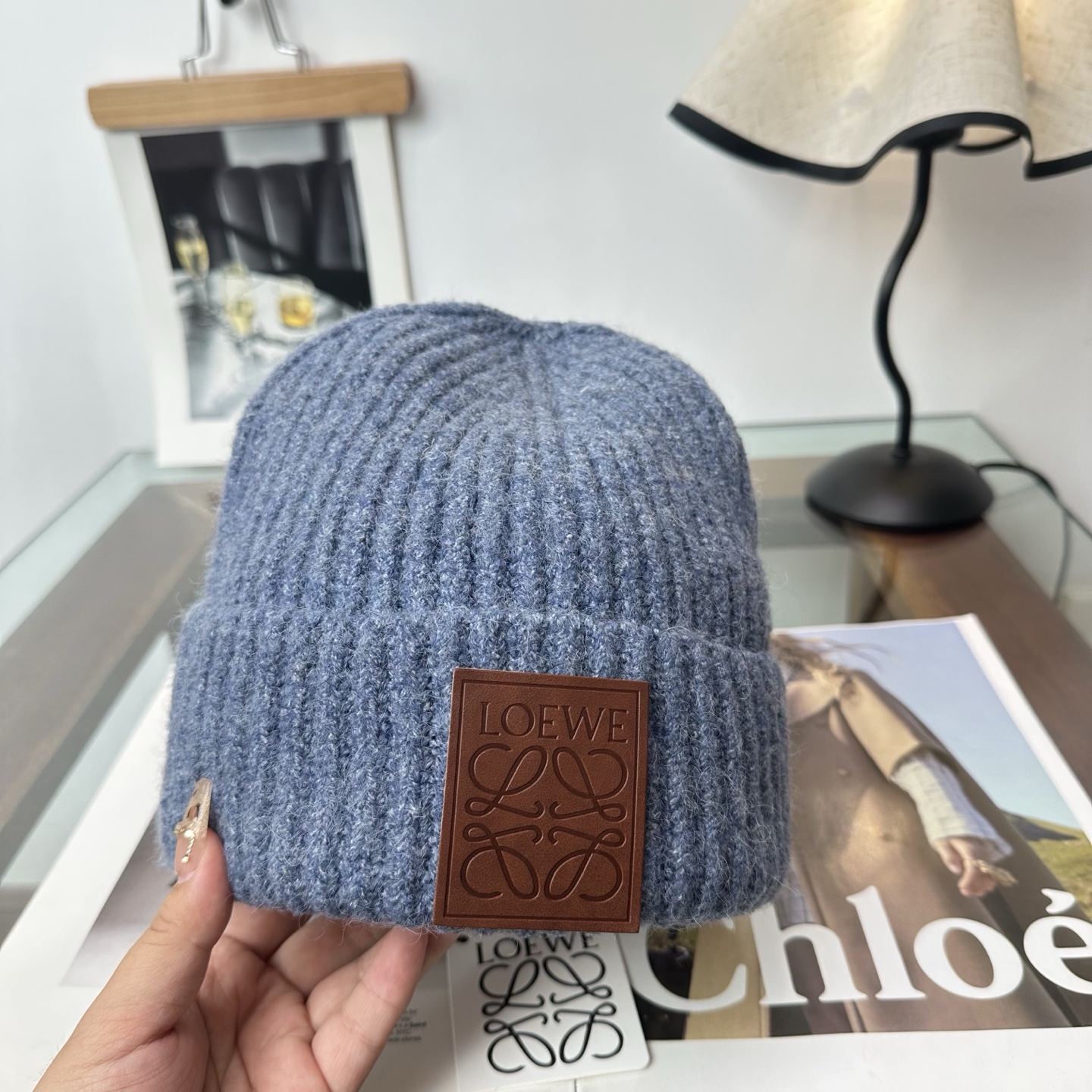 罗意威 秋冬新款针织毛线帽，超火爆💖质感一流，出街超好搭配！减龄神器