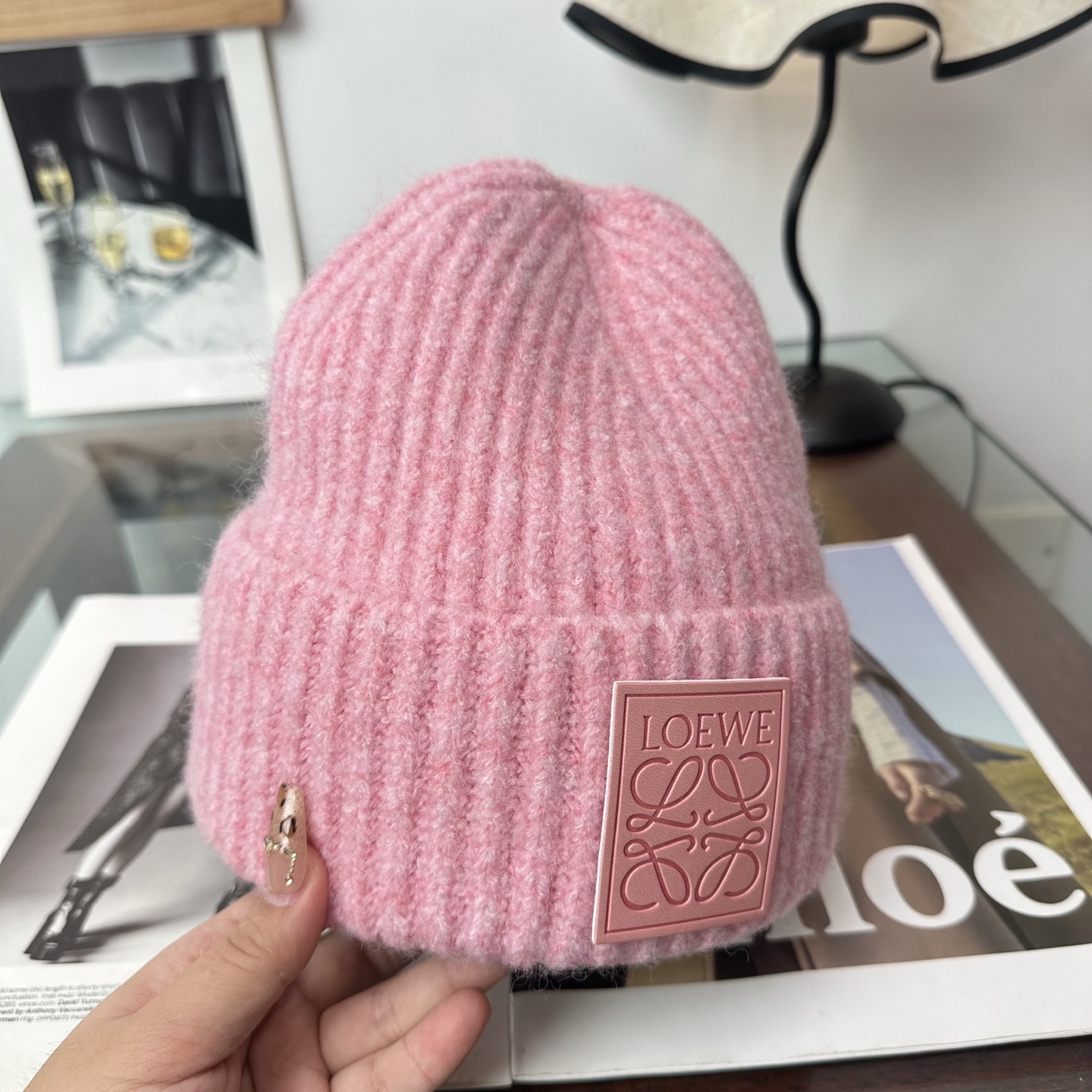 罗意威 秋冬新款针织毛线帽，超火爆💖质感一流，出街超好搭配！减龄神器