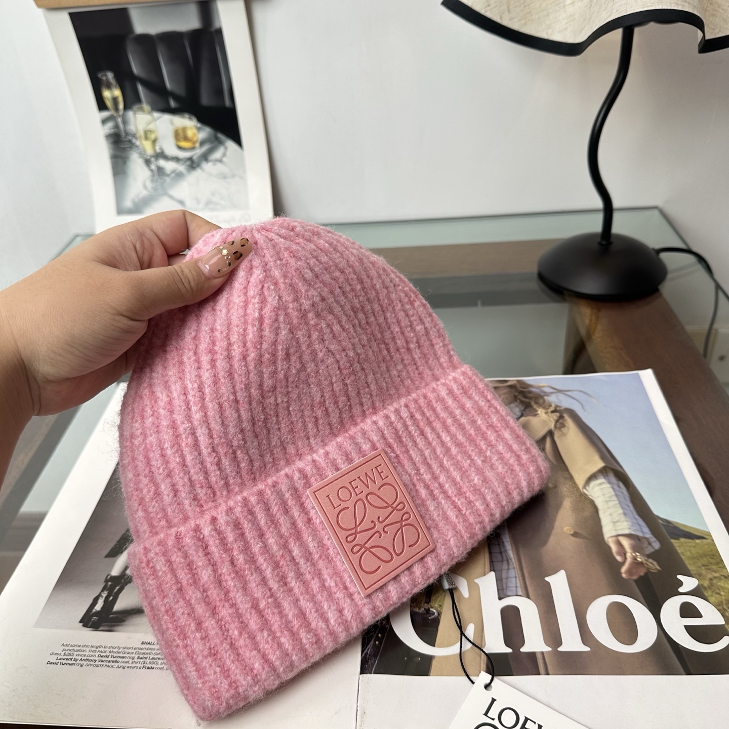 罗意威 秋冬新款针织毛线帽，超火爆💖质感一流，出街超好搭配！减龄神器