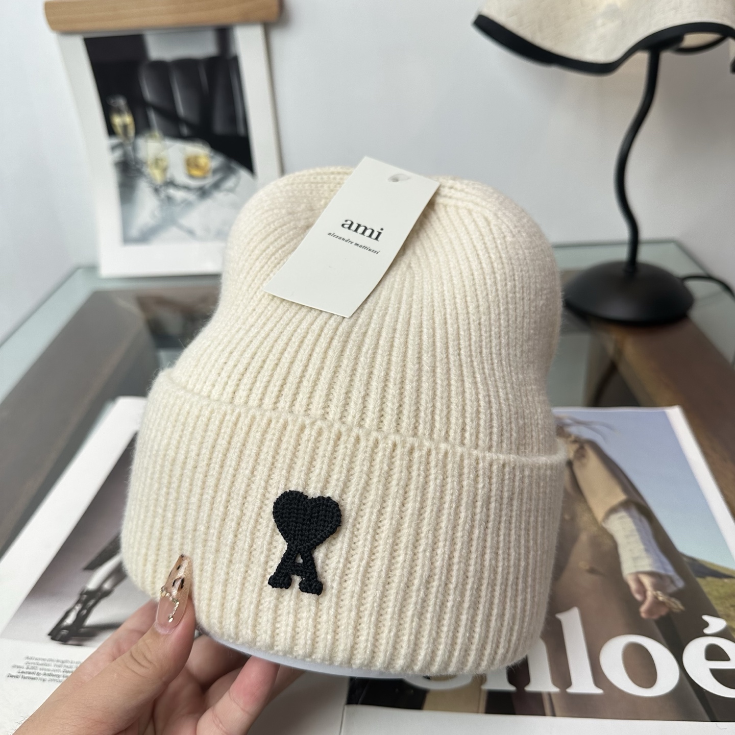ami 秋冬新款针织毛线帽，超火爆💖质感一流，出街超好搭配！减龄神器