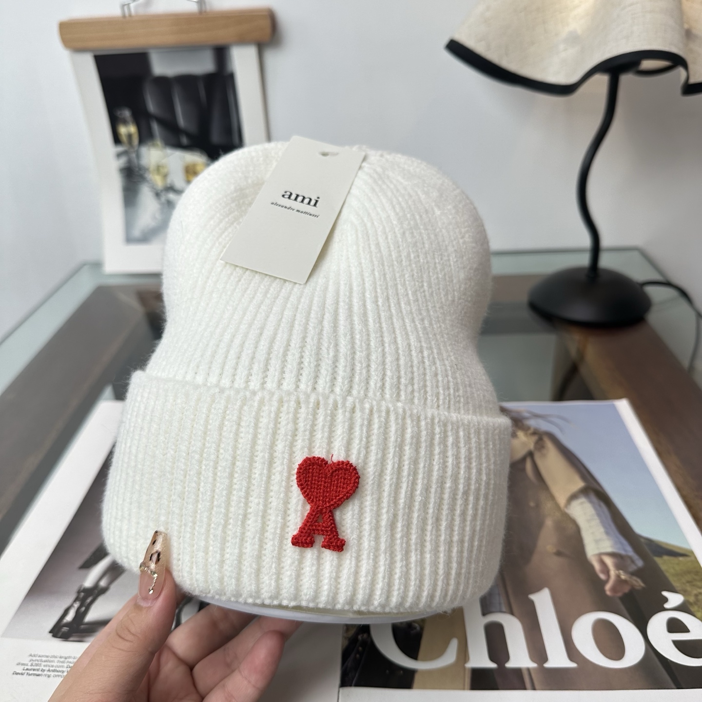 ami 秋冬新款针织毛线帽，超火爆💖质感一流，出街超好搭配！减龄神器