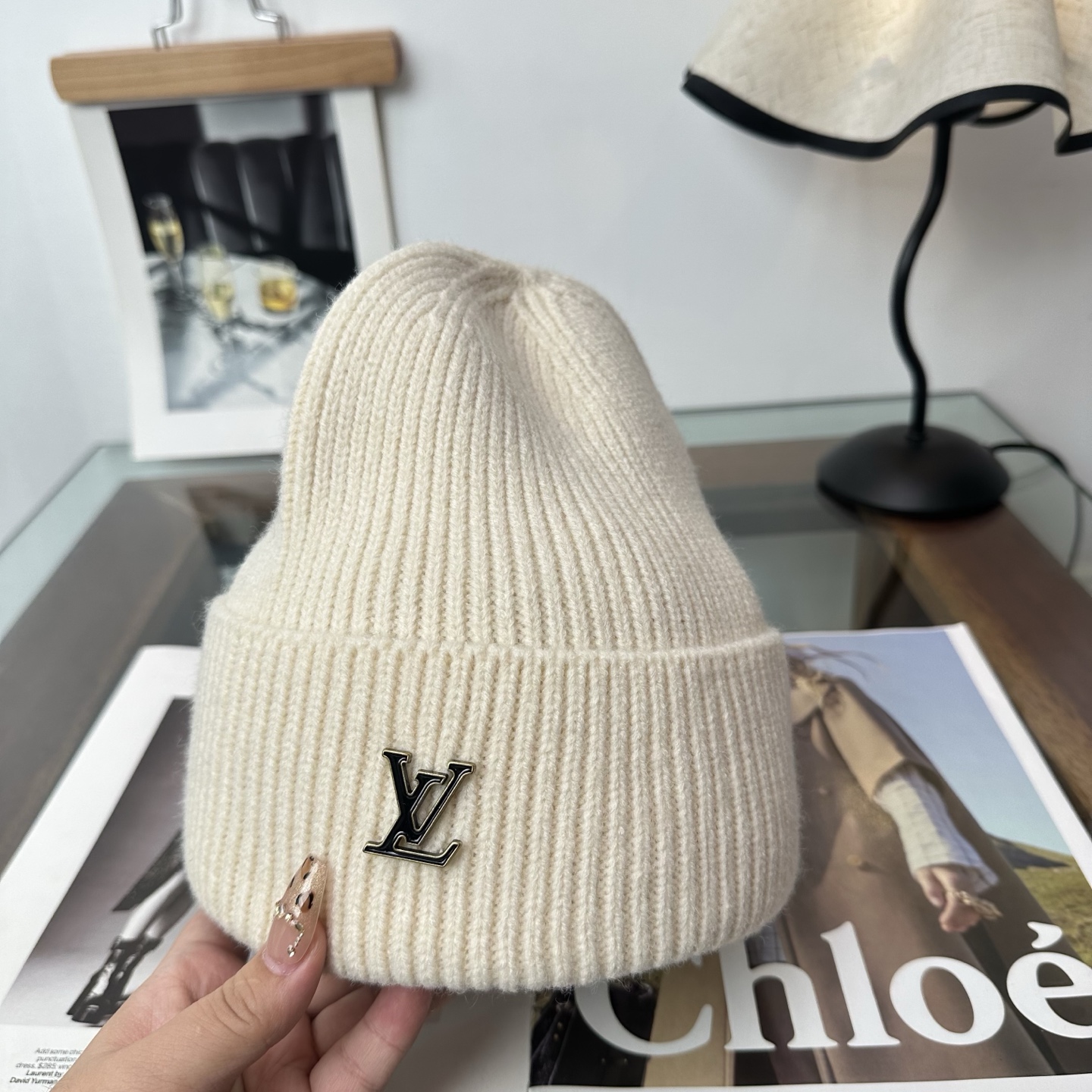 LV 秋冬新款针织毛线帽，超火爆💖质感一流，出街超好搭配！减龄神器