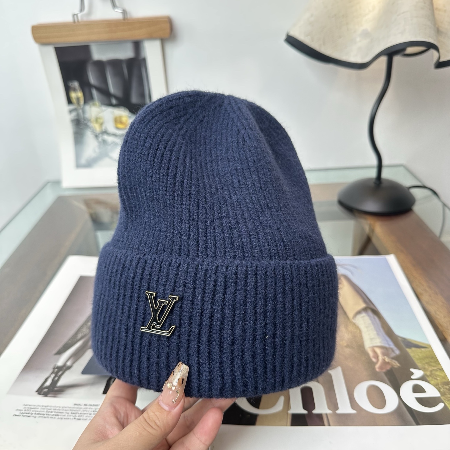 LV 秋冬新款针织毛线帽，超火爆💖质感一流，出街超好搭配！减龄神器