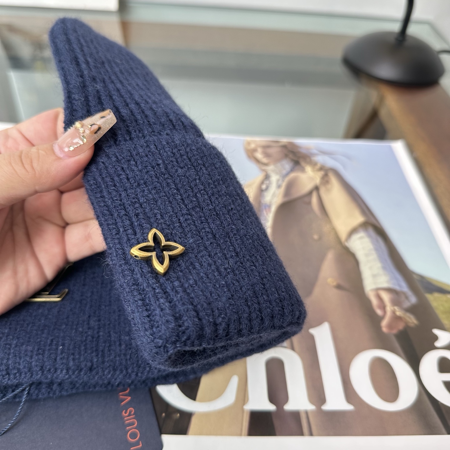 LV 秋冬新款针织毛线帽，超火爆💖质感一流，出街超好搭配！减龄神器