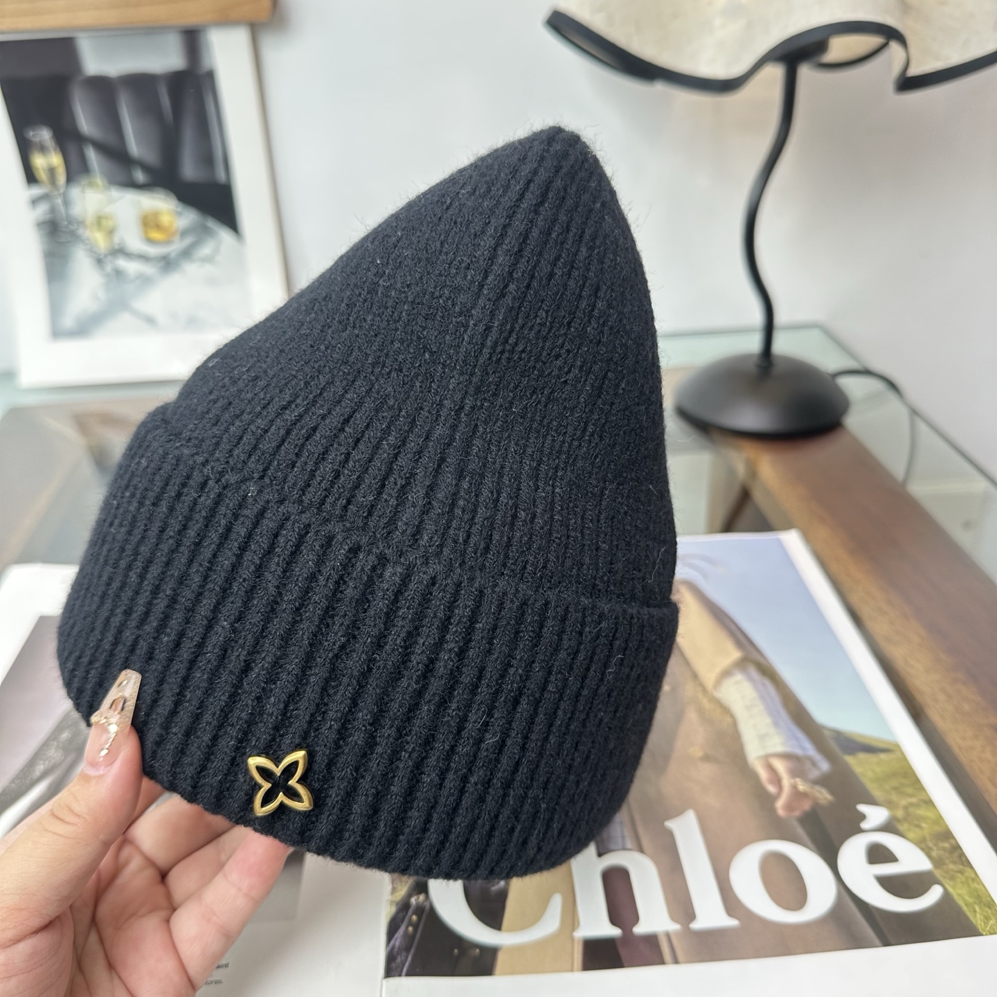 LV 秋冬新款针织毛线帽，超火爆💖质感一流，出街超好搭配！减龄神器