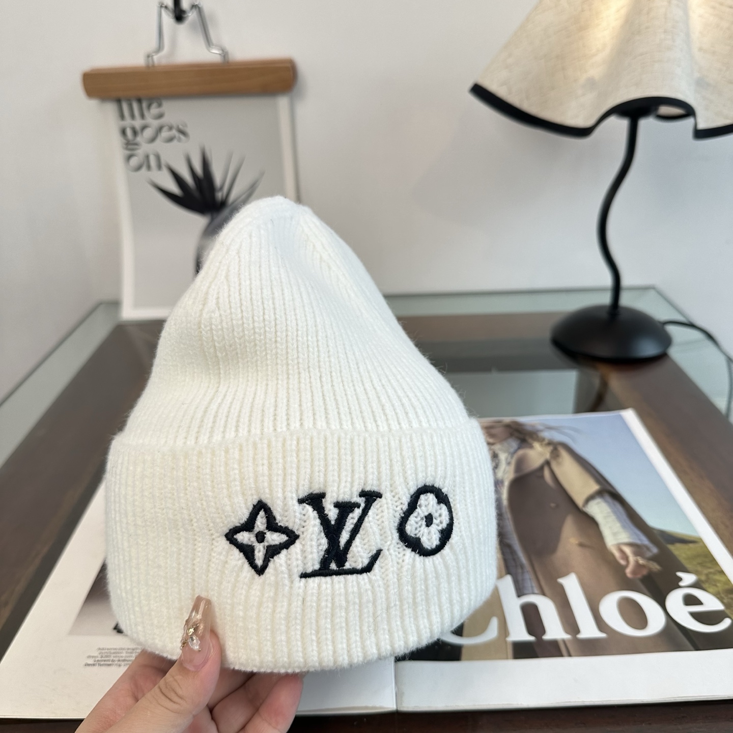 LV 秋冬新款针织毛线帽，超火爆💖质感一流，出街超好搭配！减龄神器