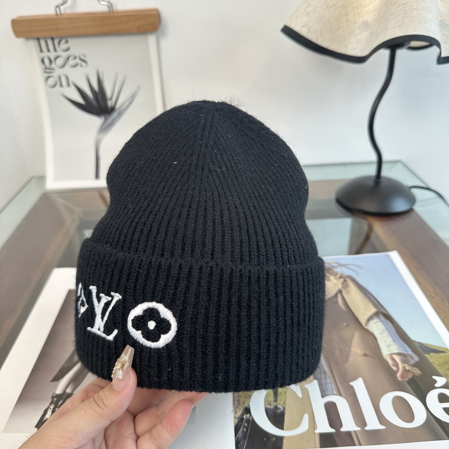 LV 秋冬新款针织毛线帽，超火爆💖质感一流，出街超好搭配！减龄神器