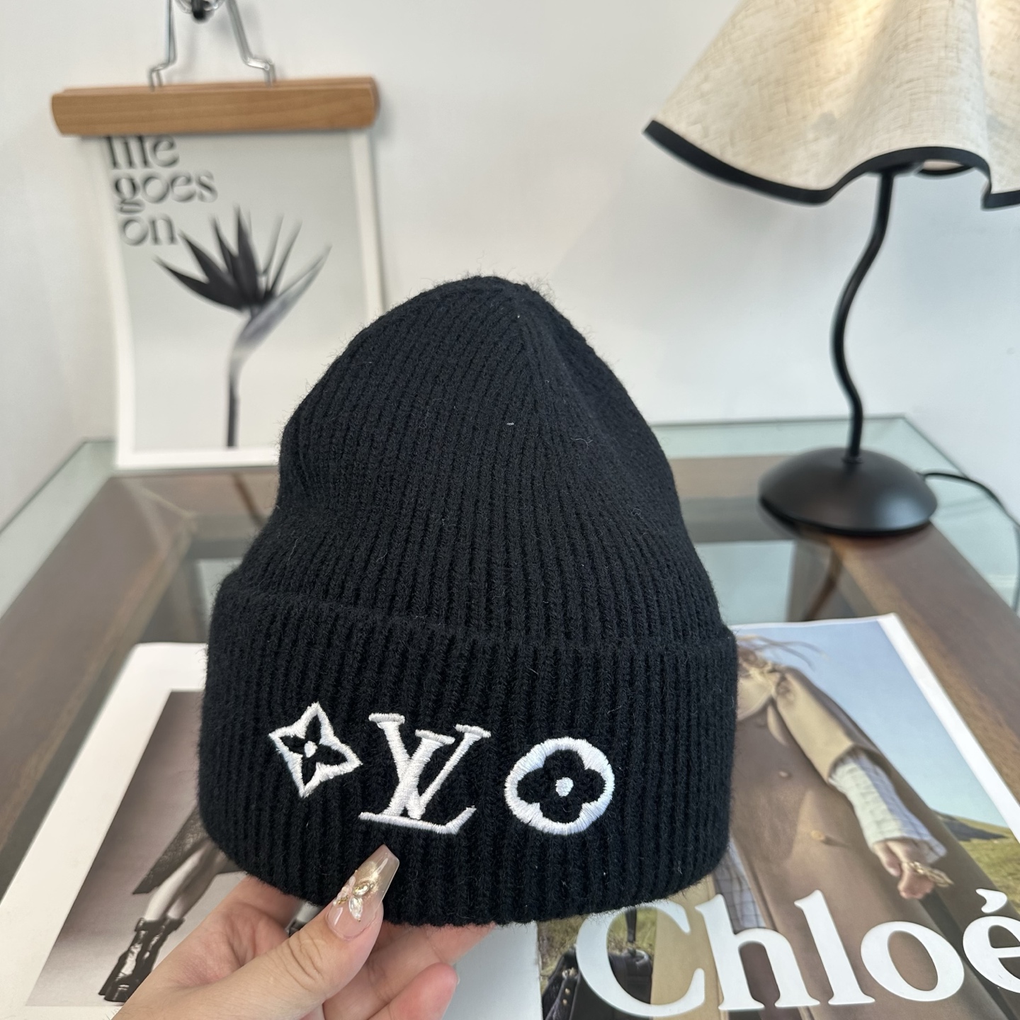 LV 秋冬新款针织毛线帽，超火爆💖质感一流，出街超好搭配！减龄神器