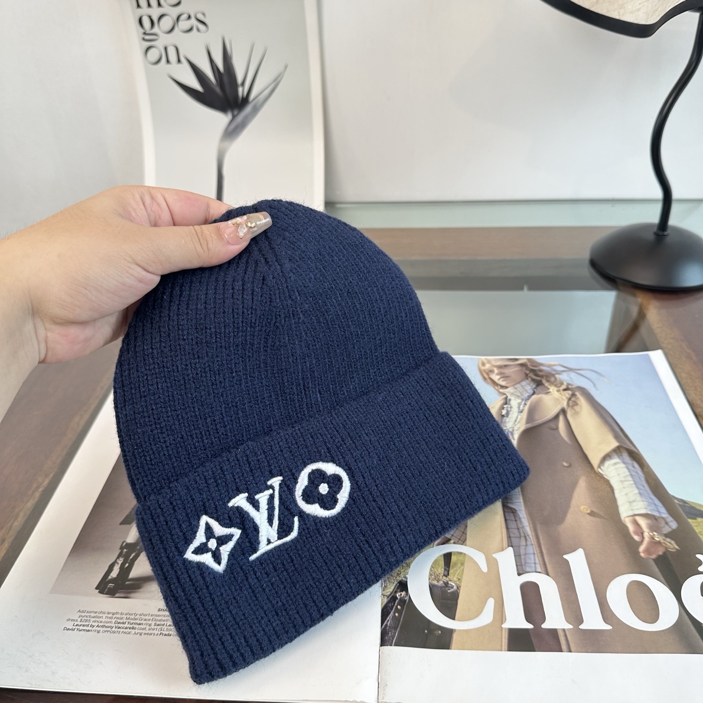 LV 秋冬新款针织毛线帽，超火爆💖质感一流，出街超好搭配！减龄神器