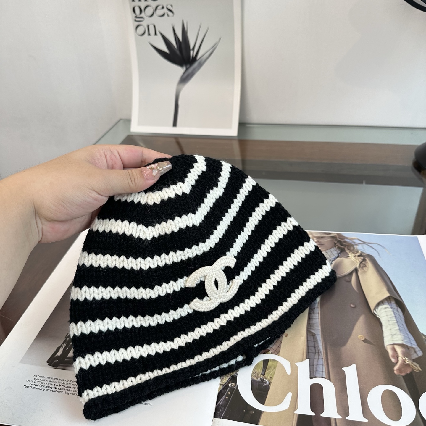 CHANEL香奈儿  秋冬新款针织毛线帽，超火爆💖质感一流，出街超好搭配！减龄神器