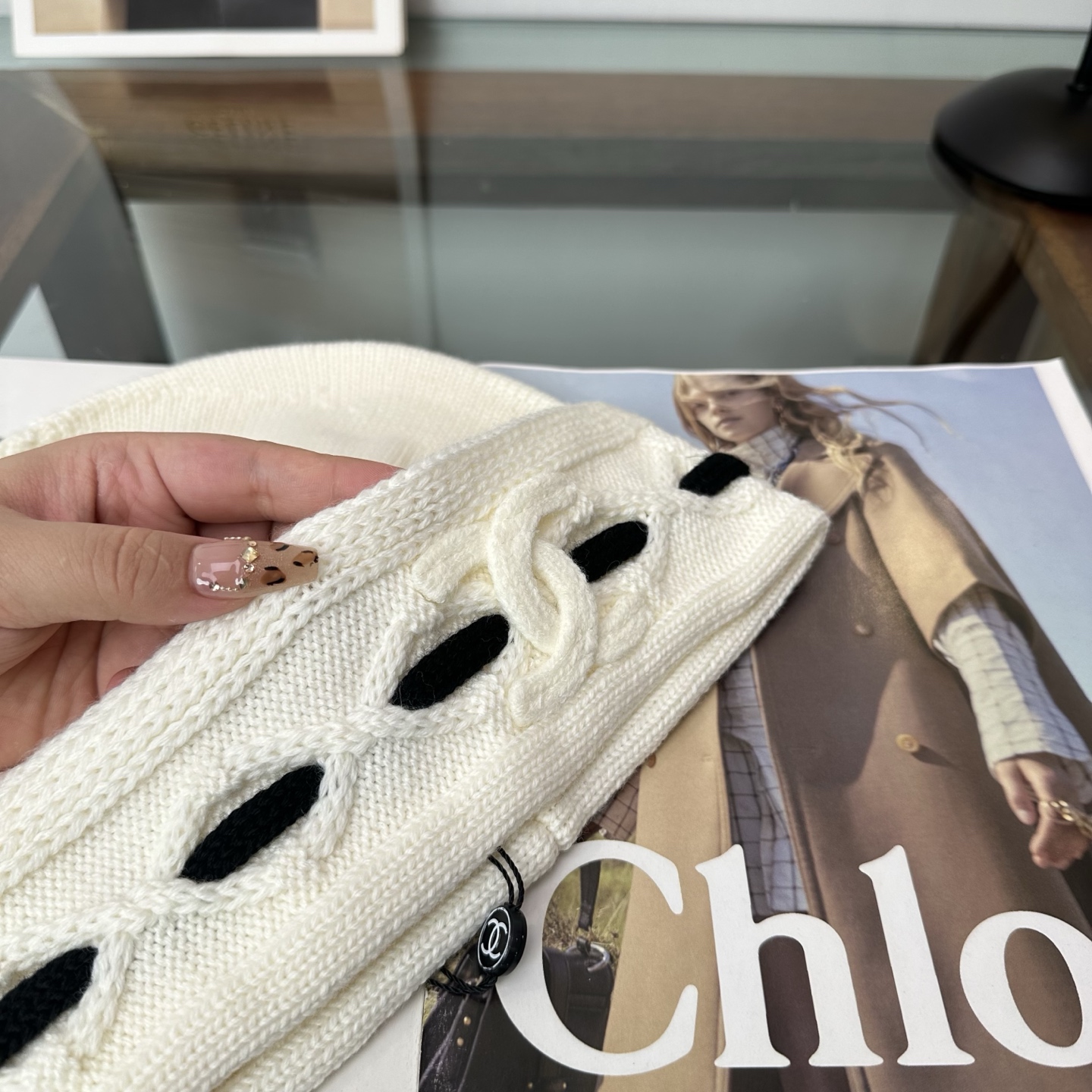 CHANEL香奈儿 秋冬新款针织毛线帽，超火爆💖质感一流，出街超好搭配！减龄神器