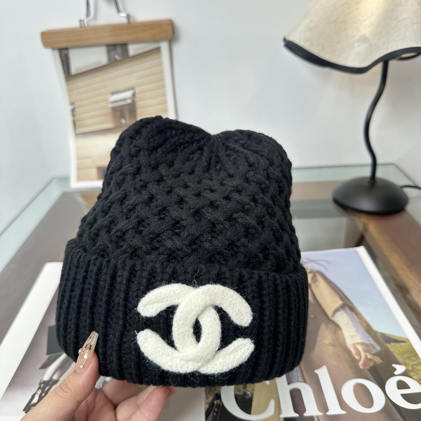 CHANEL香奈儿 秋冬新款针织毛线帽，超火爆💖质感一流，出街超好搭配！减龄神器