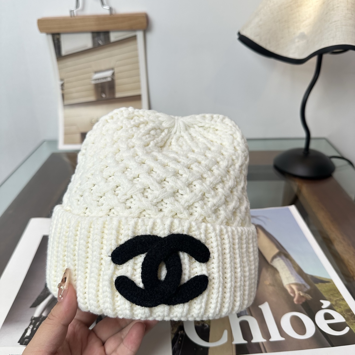 CHANEL香奈儿 秋冬新款针织毛线帽，超火爆💖质感一流，出街超好搭配！减龄神器