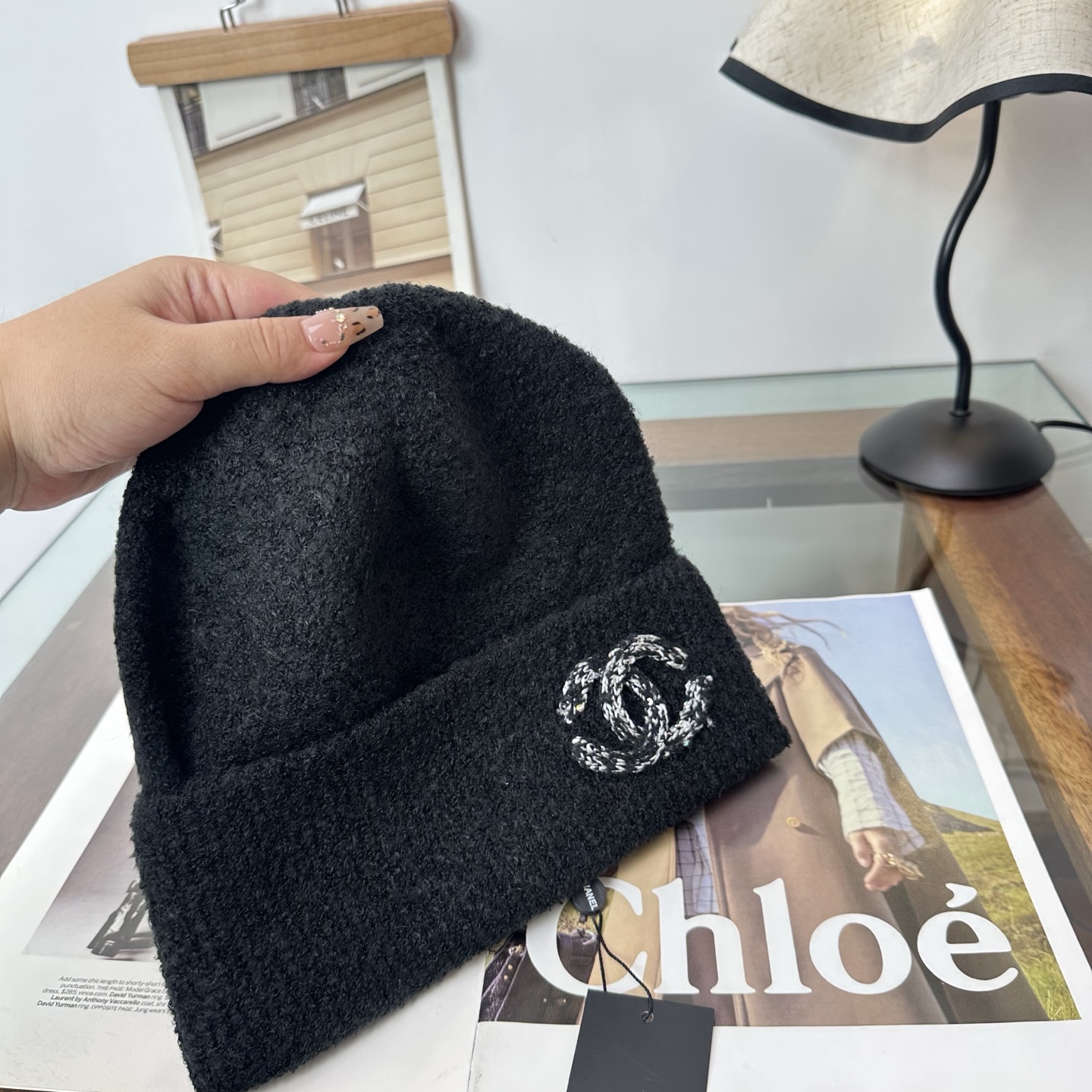 CHANEL香奈儿 秋冬新款针织毛线帽，超火爆💖质感一流，出街超好搭配！减龄神器