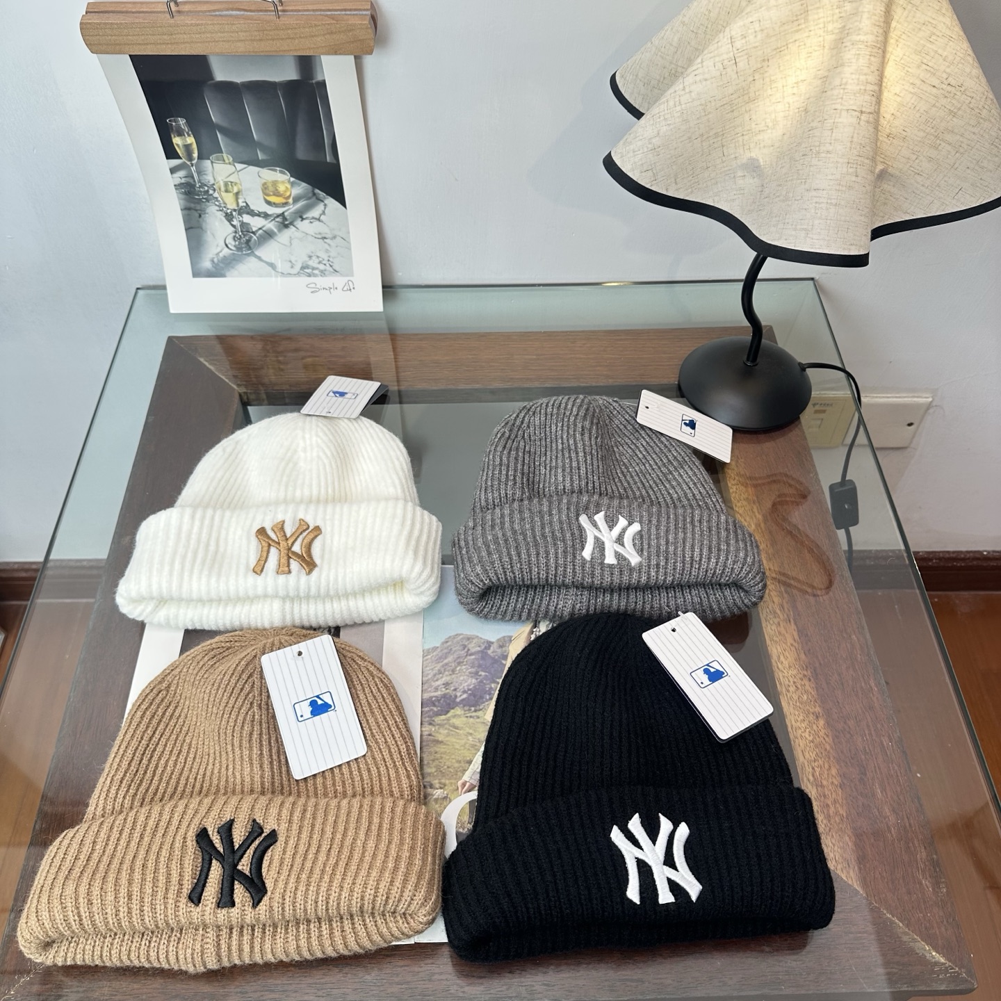 NY👒 秋冬新款针织毛线帽，超火爆💖质感一流，出街超好搭配！减龄神器