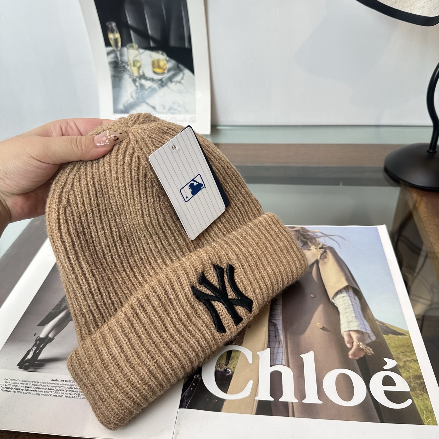 NY👒 秋冬新款针织毛线帽，超火爆💖质感一流，出街超好搭配！减龄神器