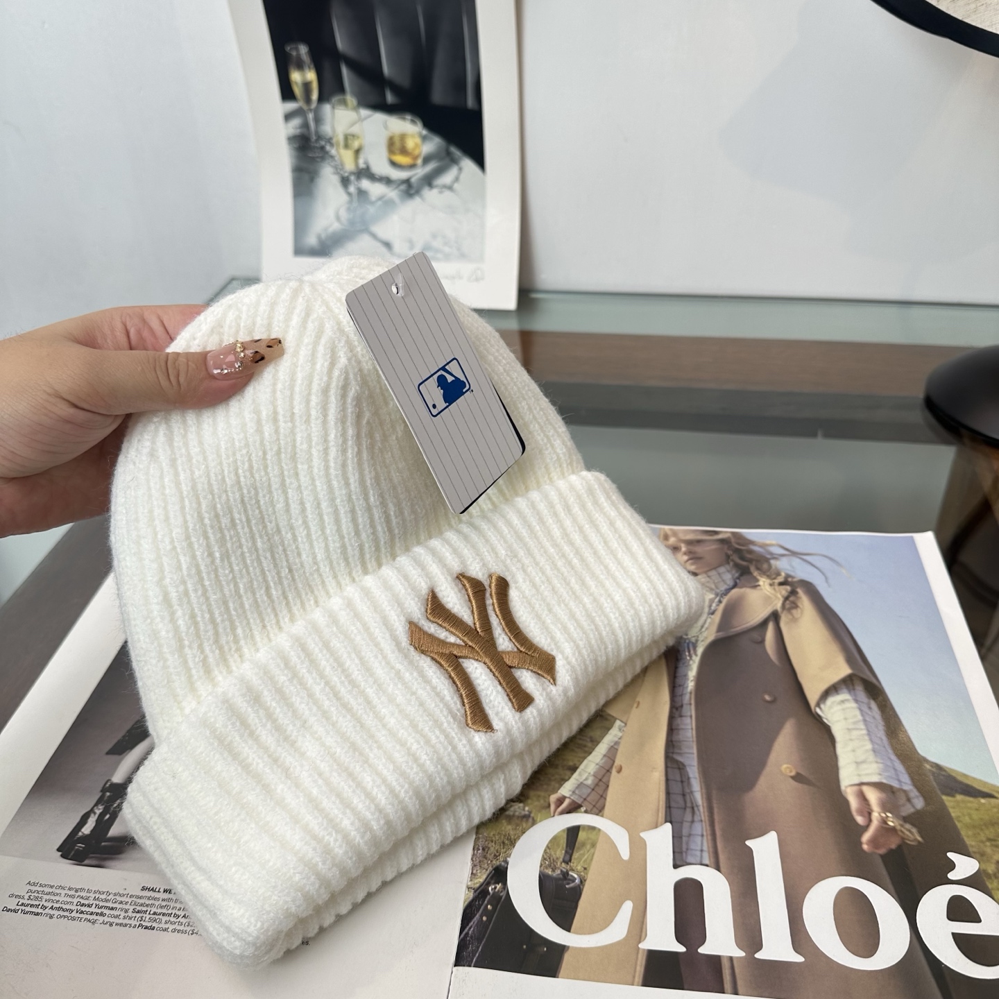 NY👒 秋冬新款针织毛线帽，超火爆💖质感一流，出街超好搭配！减龄神器