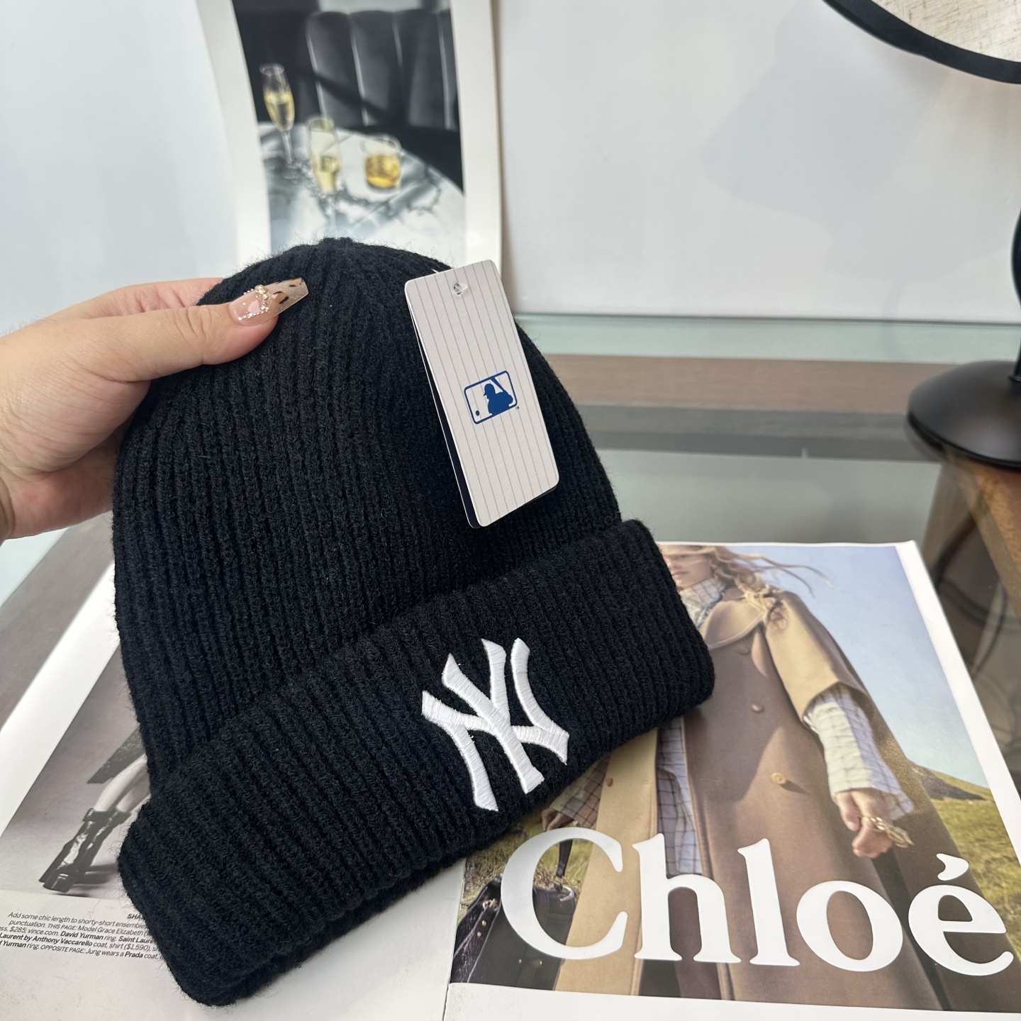 NY👒 秋冬新款针织毛线帽，超火爆💖质感一流，出街超好搭配！减龄神器