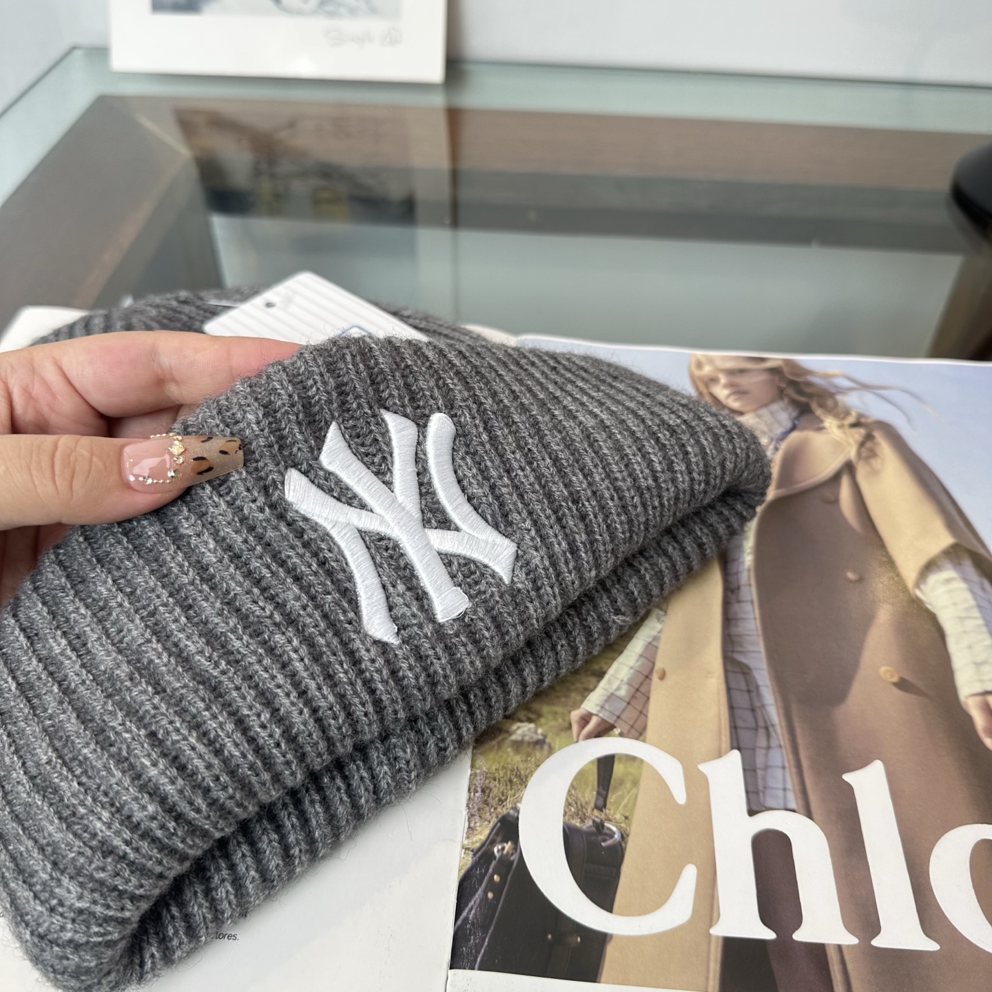 NY👒 秋冬新款针织毛线帽，超火爆💖质感一流，出街超好搭配！减龄神器