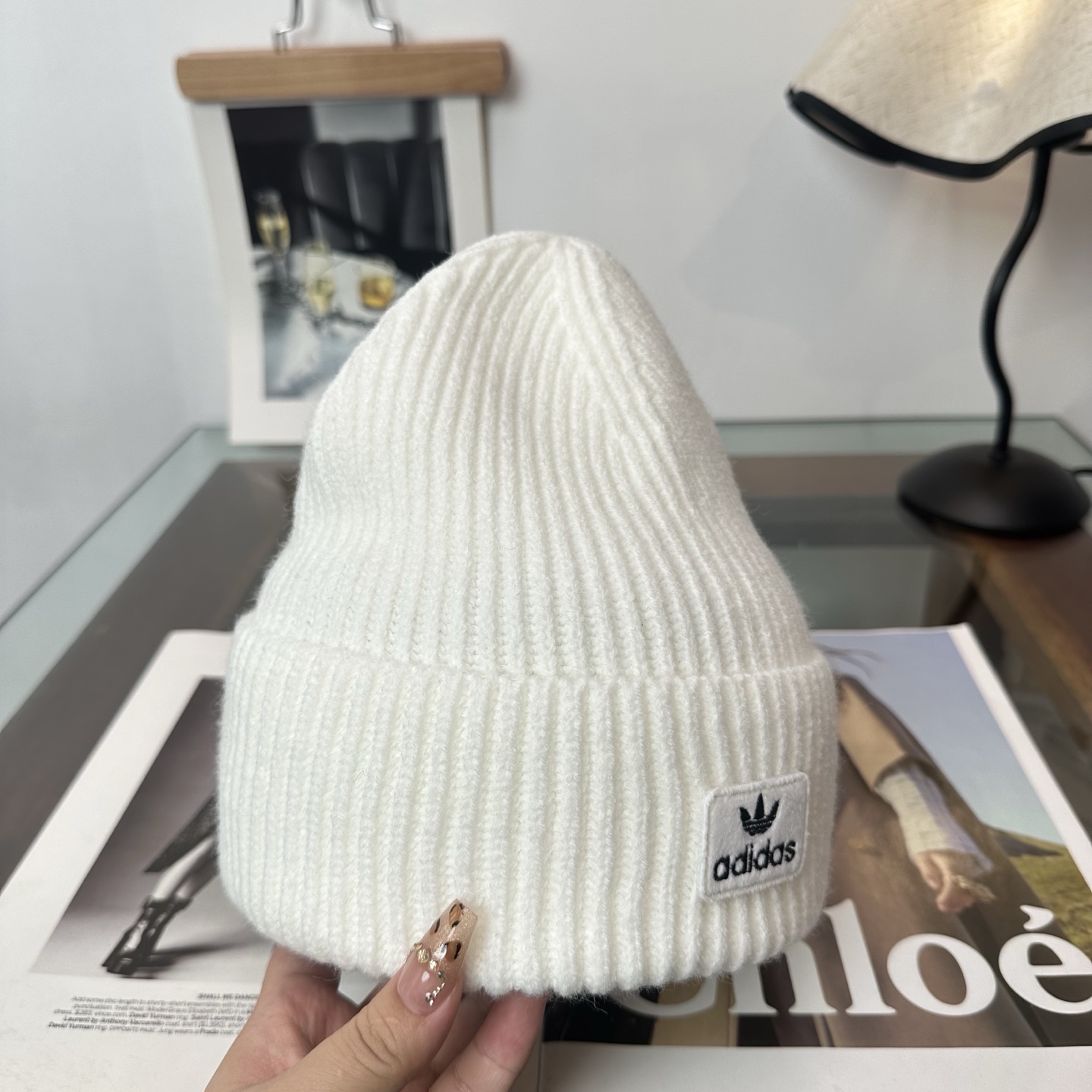 阿迪达斯 👒 秋冬新款针织毛线帽，超火爆💖质感一流，出街超好搭配！减龄神器