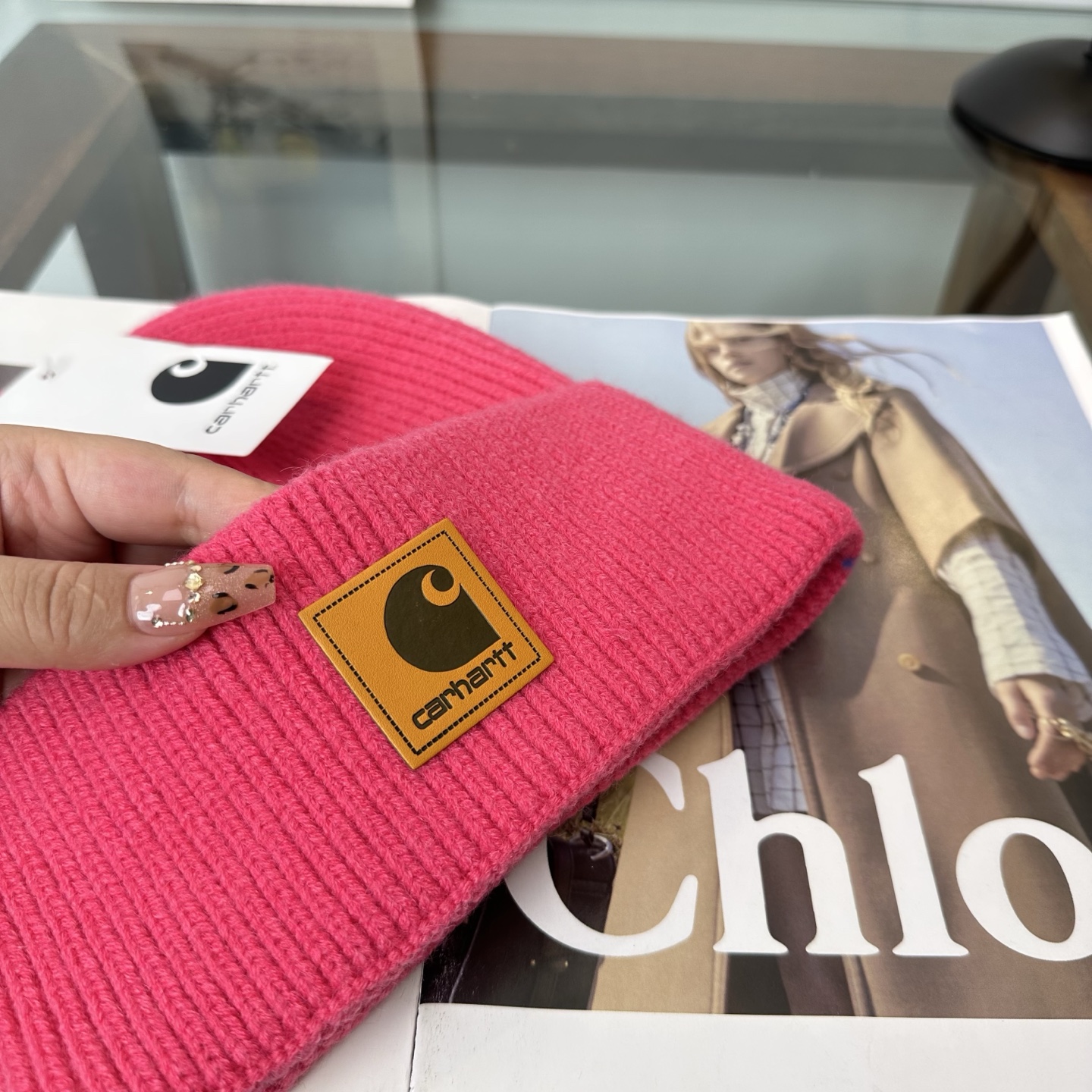 潮牌 👒 秋冬新款针织毛线帽，超火爆💖质感一流，出街超好搭配！减龄神器