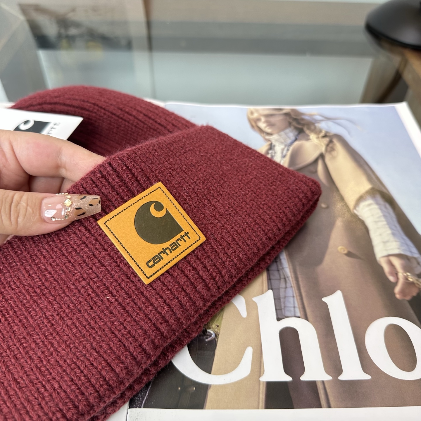 潮牌 👒 秋冬新款针织毛线帽，超火爆💖质感一流，出街超好搭配！减龄神器
