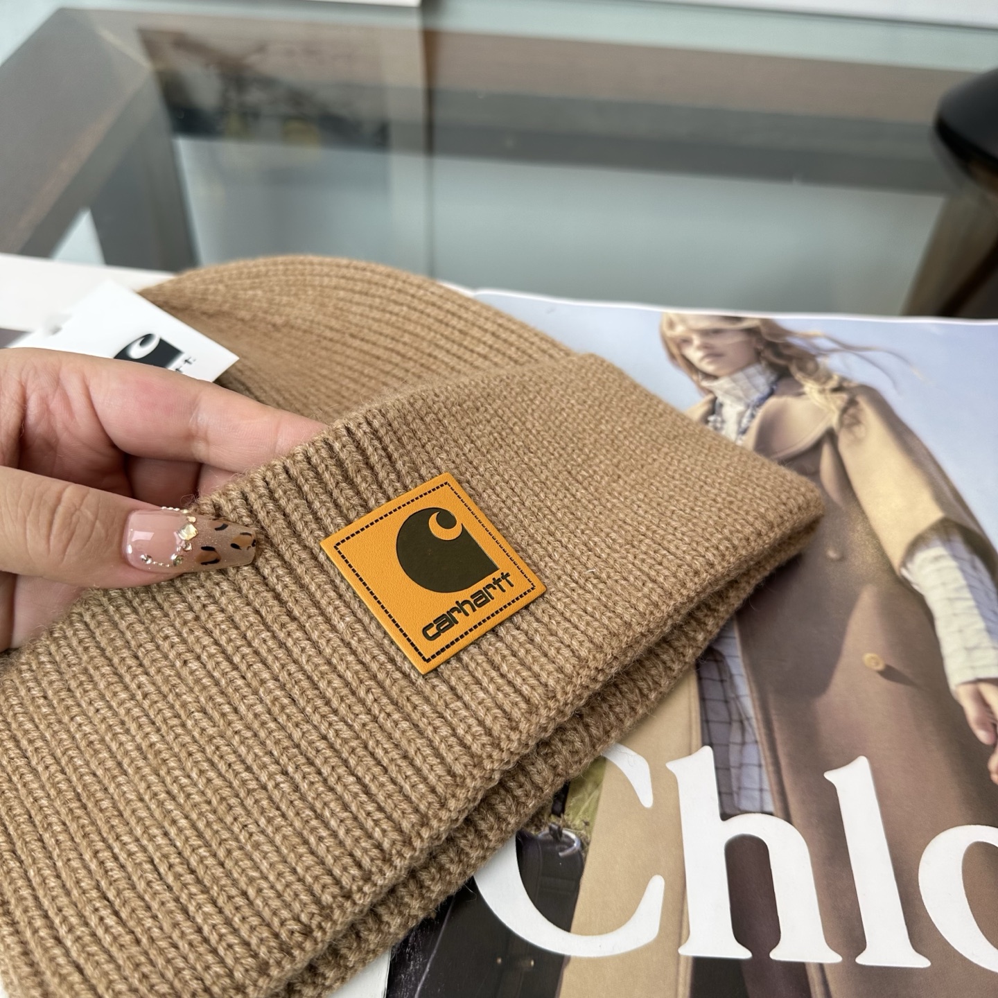 潮牌 👒 秋冬新款针织毛线帽，超火爆💖质感一流，出街超好搭配！减龄神器
