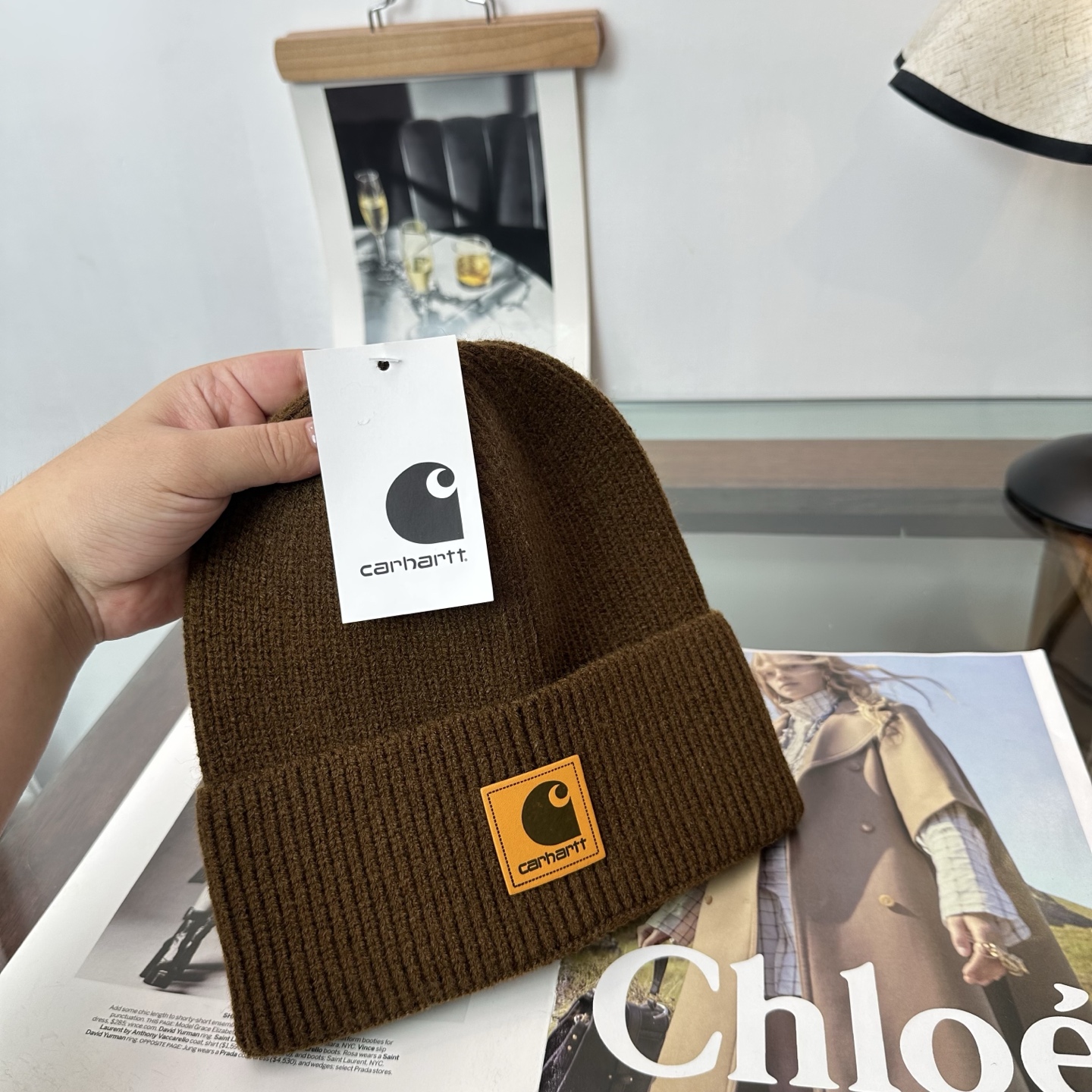 潮牌 👒 秋冬新款针织毛线帽，超火爆💖质感一流，出街超好搭配！减龄神器