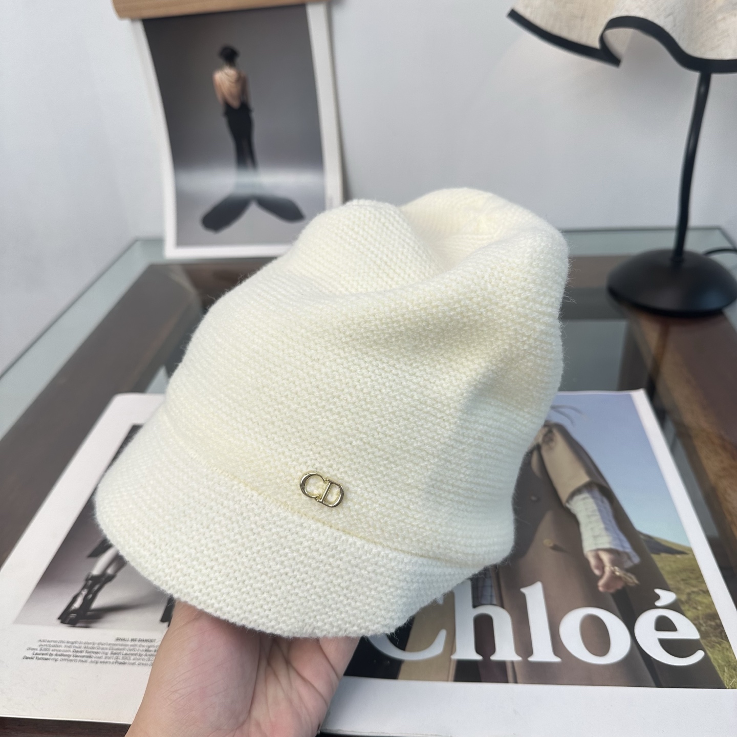 DIOR 迪奥  秋冬新款针织毛线帽，超火爆💖质感一流，出街超好搭配！减龄神器