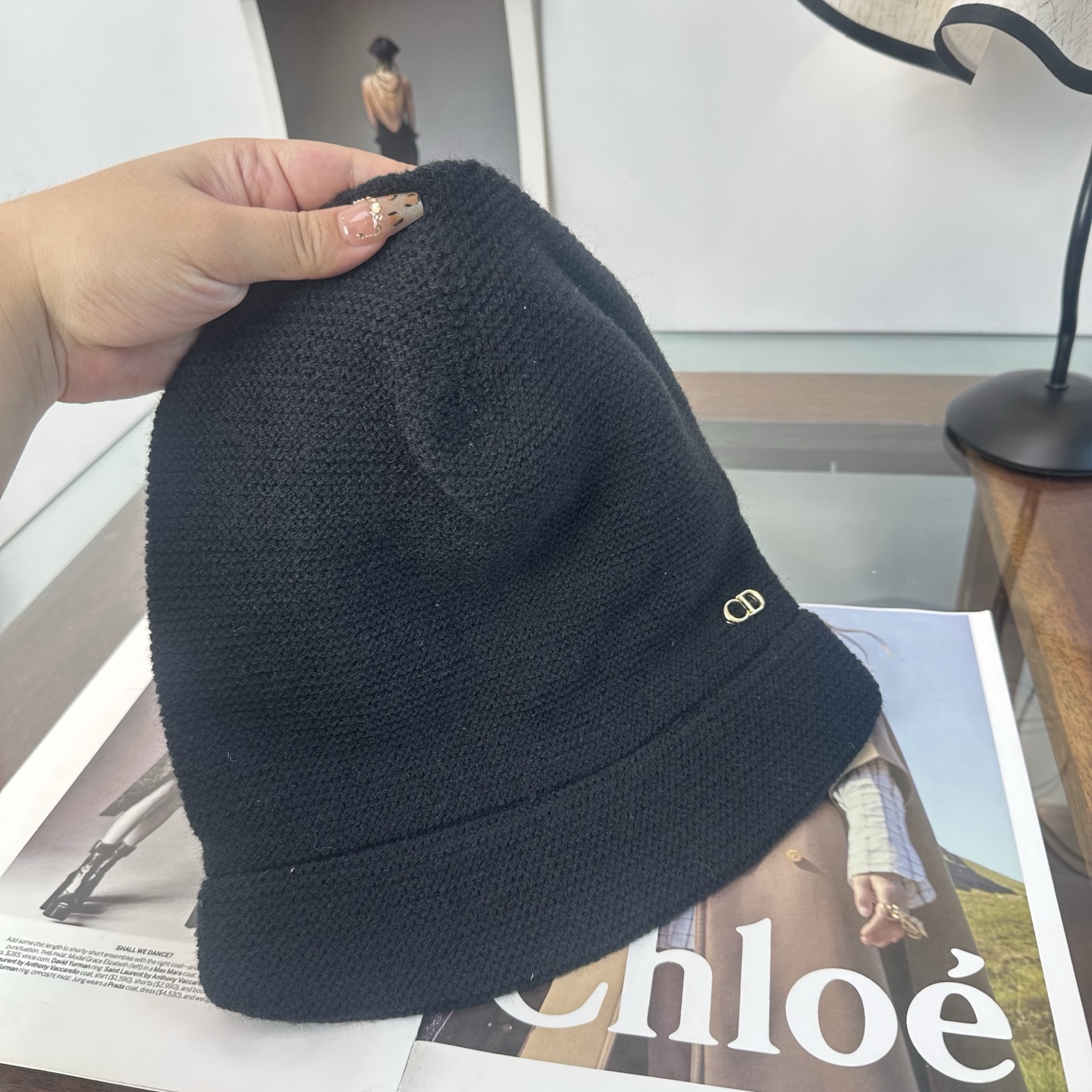 DIOR 迪奥  秋冬新款针织毛线帽，超火爆💖质感一流，出街超好搭配！减龄神器