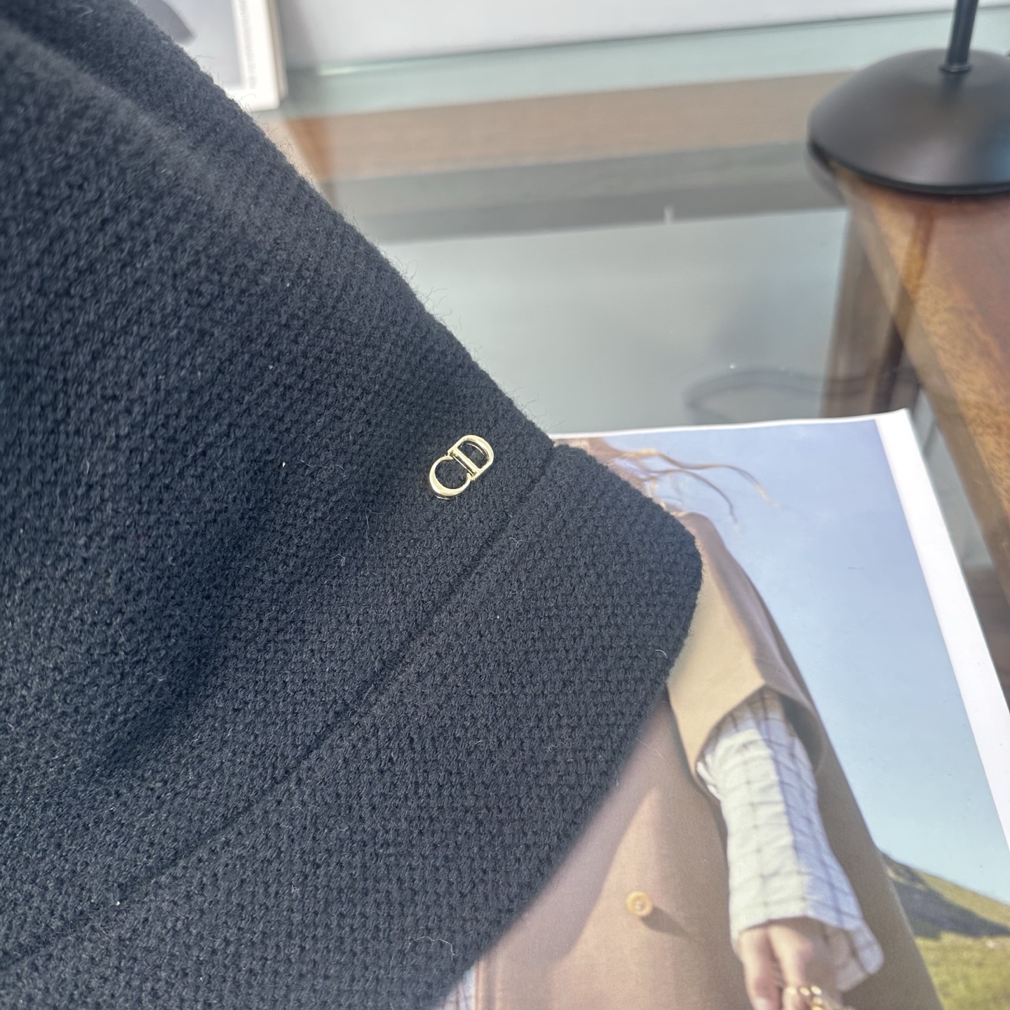 DIOR 迪奥  秋冬新款针织毛线帽，超火爆💖质感一流，出街超好搭配！减龄神器