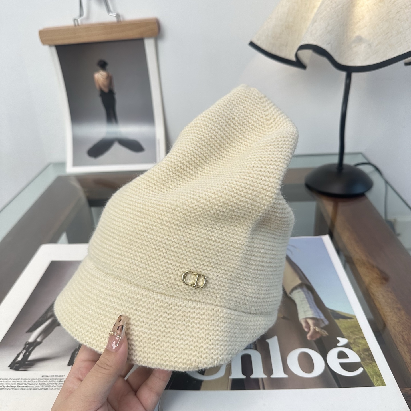 DIOR 迪奥  秋冬新款针织毛线帽，超火爆💖质感一流，出街超好搭配！减龄神器