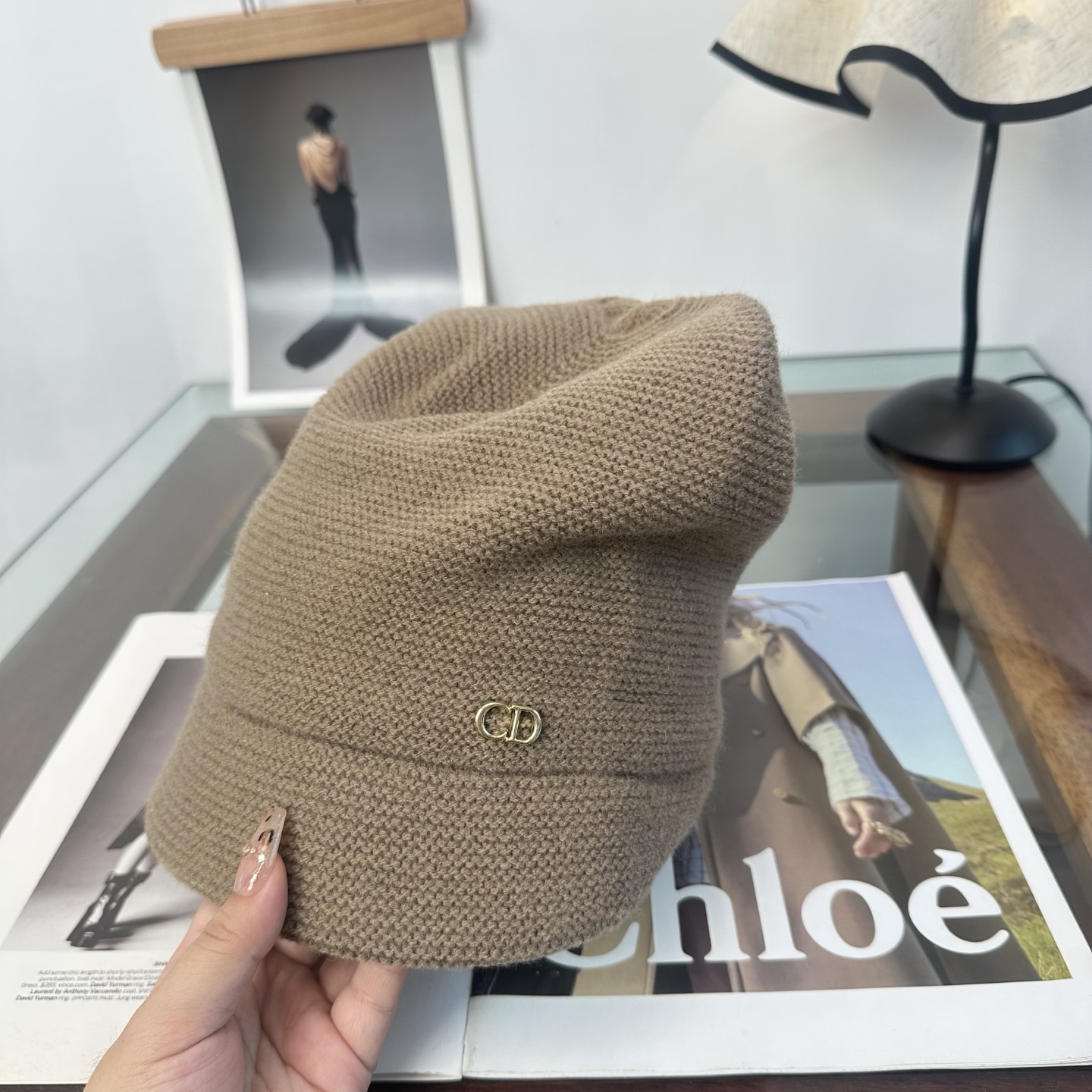 DIOR 迪奥  秋冬新款针织毛线帽，超火爆💖质感一流，出街超好搭配！减龄神器