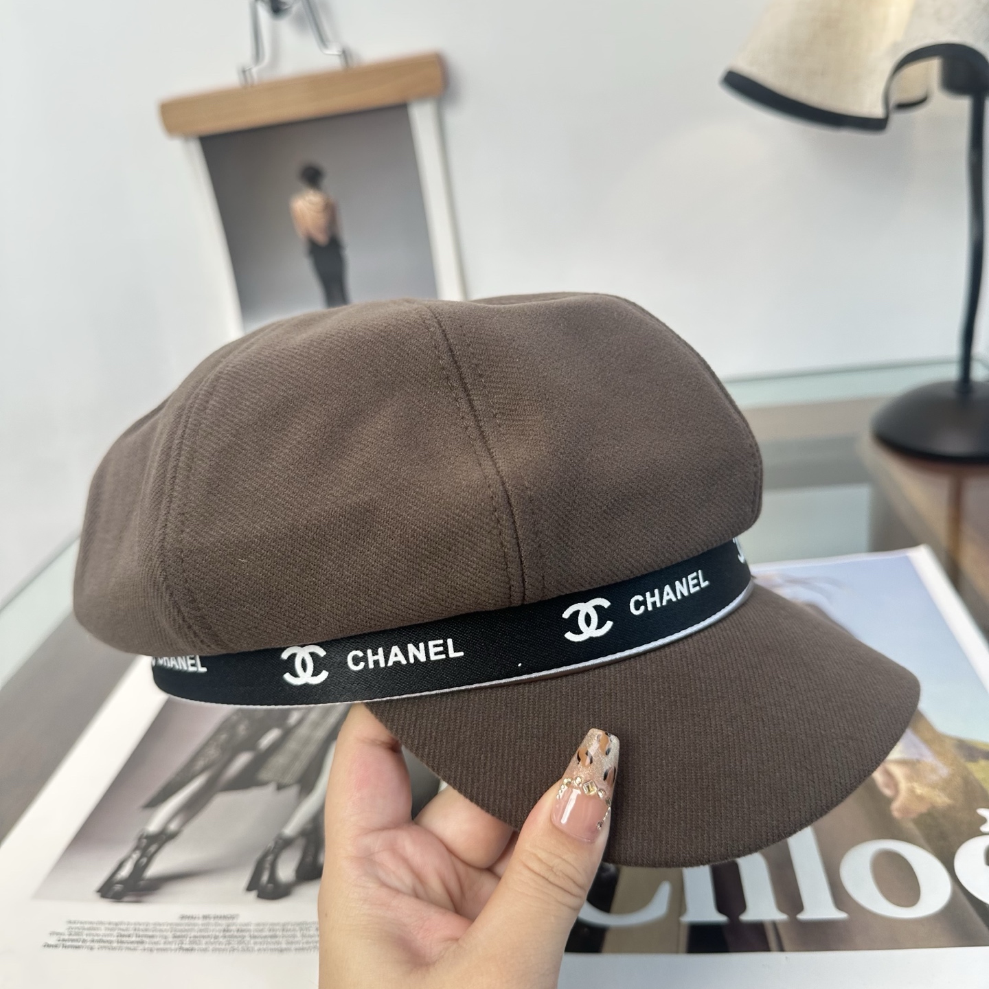 CHANEL香奈儿 新款贝雷帽女秋冬百搭辣妹个性显脸小 不挑人的帽型 