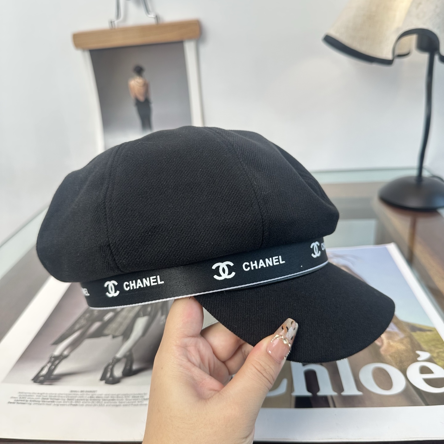 CHANEL香奈儿 新款贝雷帽女秋冬百搭辣妹个性显脸小 不挑人的帽型 