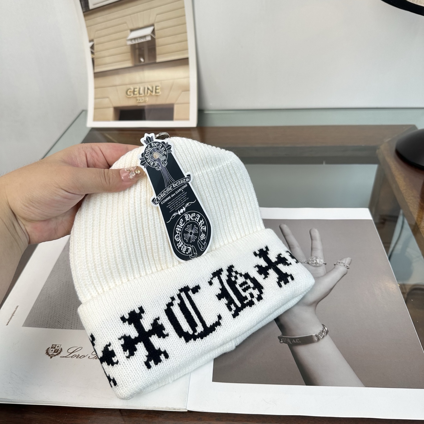 克罗心 👒 秋冬新款针织毛线帽，超火爆💖质感一流，出街超好搭配！减龄神器