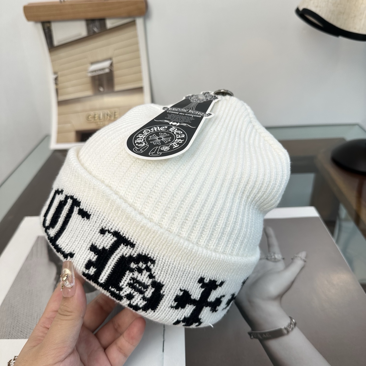 克罗心 👒 秋冬新款针织毛线帽，超火爆💖质感一流，出街超好搭配！减龄神器