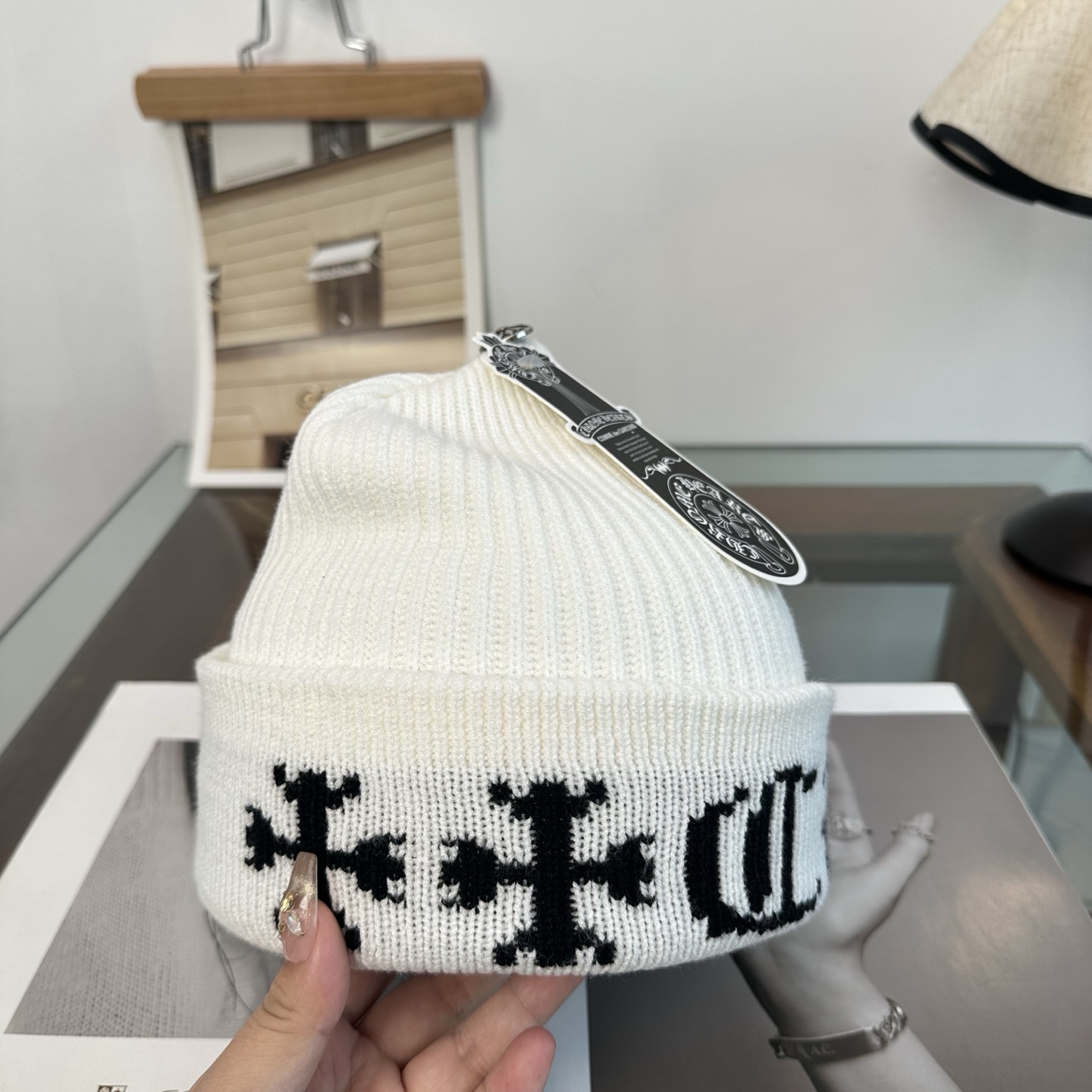 克罗心 👒 秋冬新款针织毛线帽，超火爆💖质感一流，出街超好搭配！减龄神器
