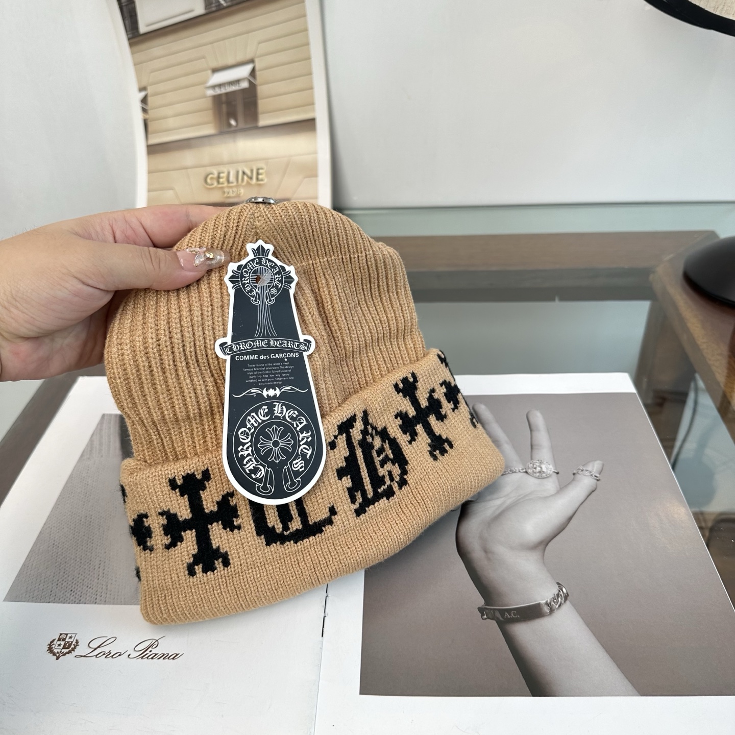克罗心 👒 秋冬新款针织毛线帽，超火爆💖质感一流，出街超好搭配！减龄神器