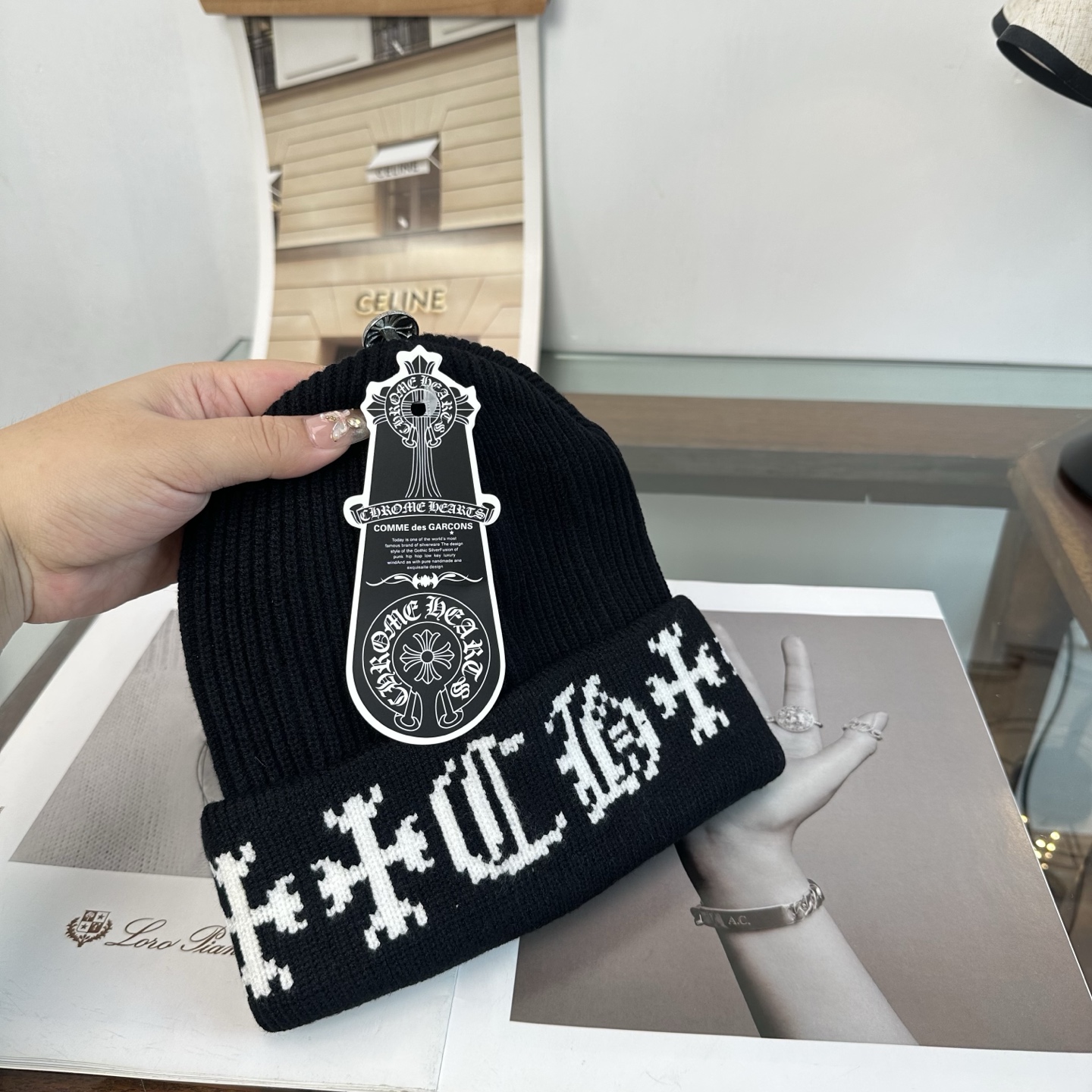 克罗心 👒 秋冬新款针织毛线帽，超火爆💖质感一流，出街超好搭配！减龄神器