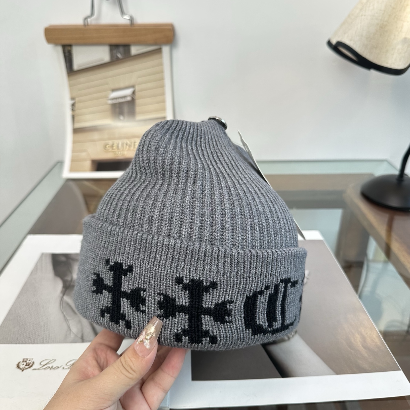 克罗心 👒 秋冬新款针织毛线帽，超火爆💖质感一流，出街超好搭配！减龄神器