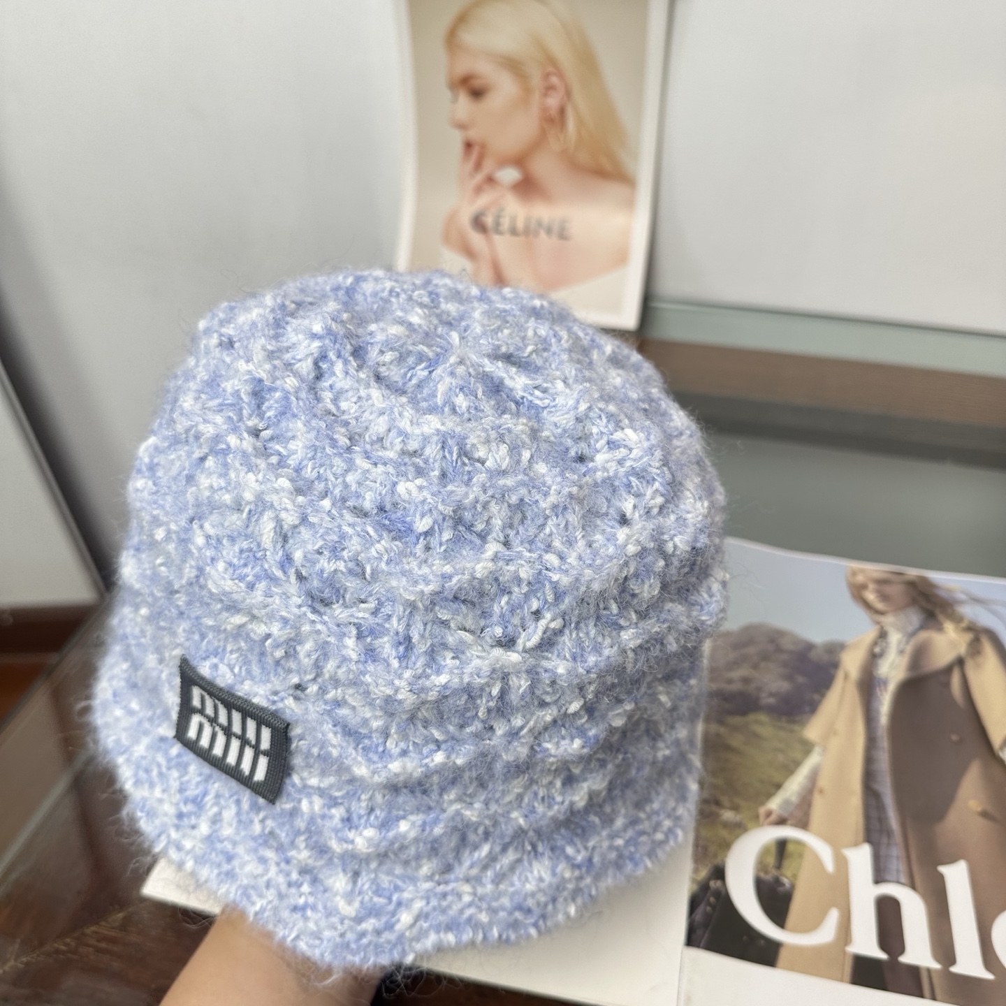 miumiu缪缪  秋冬新款针织毛线帽，超火爆💖质感一流，出街超好搭配！减龄神器