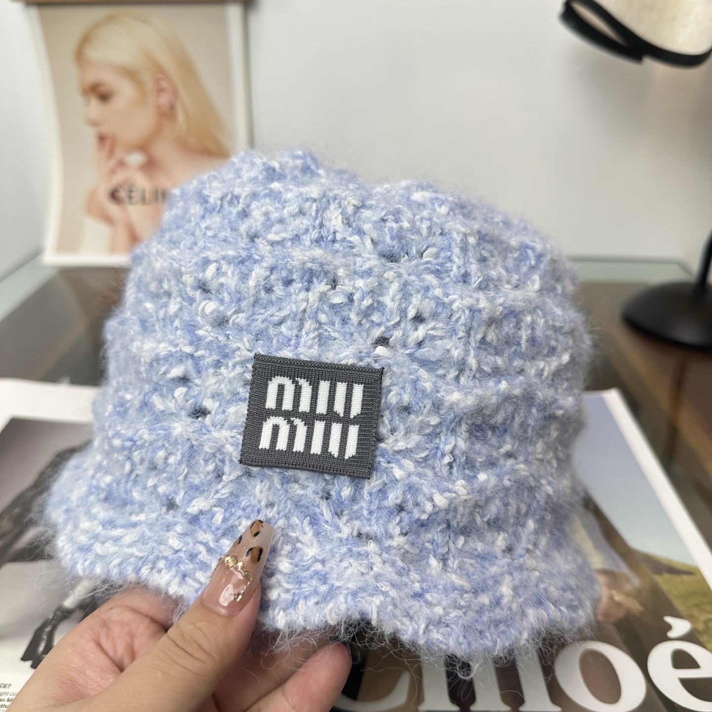 miumiu缪缪  秋冬新款针织毛线帽，超火爆💖质感一流，出街超好搭配！减龄神器