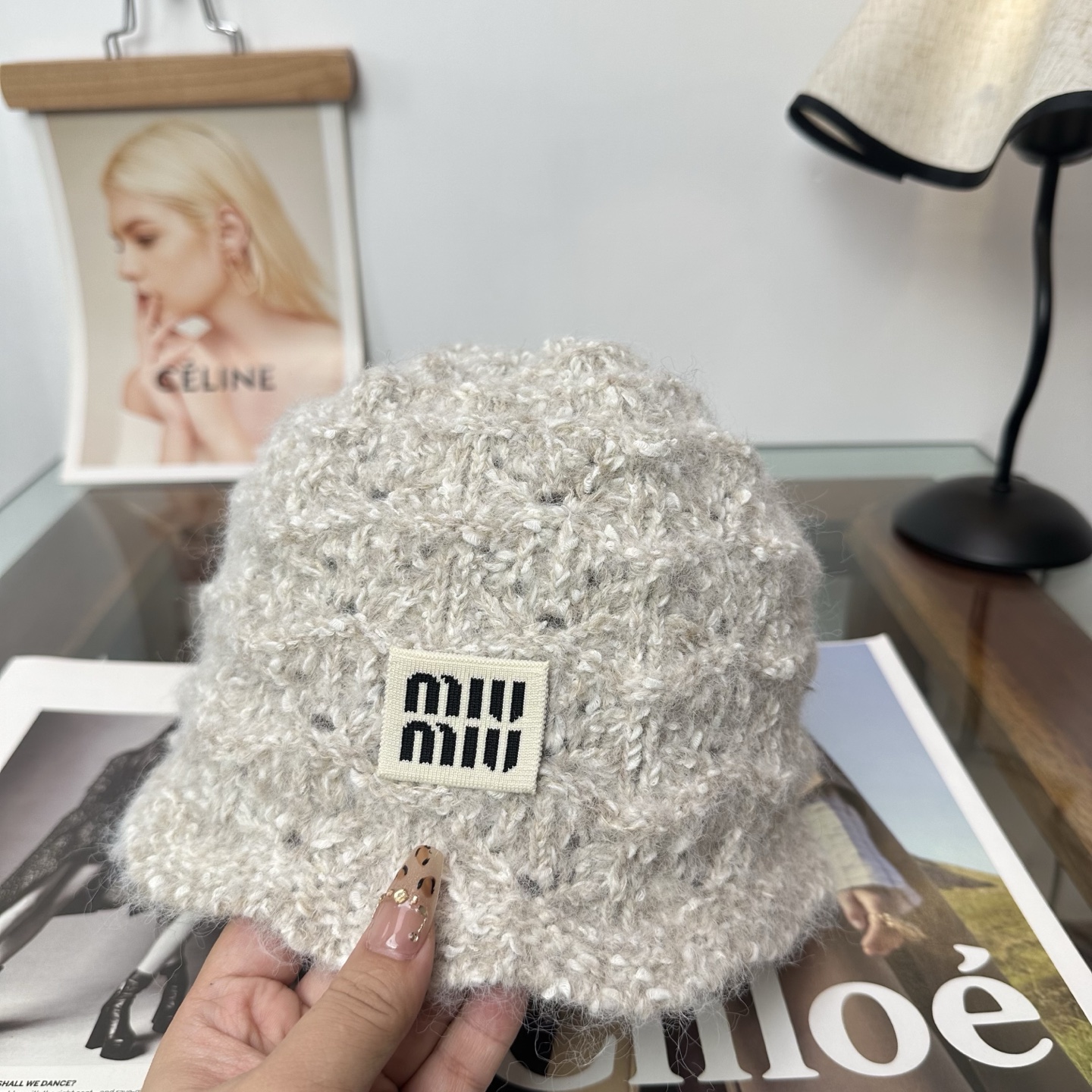 miumiu缪缪  秋冬新款针织毛线帽，超火爆💖质感一流，出街超好搭配！减龄神器