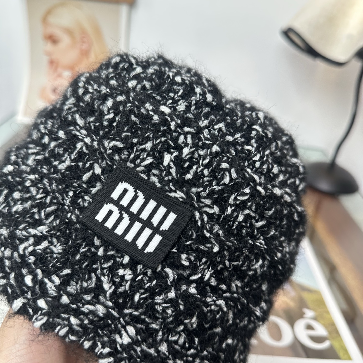 miumiu缪缪  秋冬新款针织毛线帽，超火爆💖质感一流，出街超好搭配！减龄神器