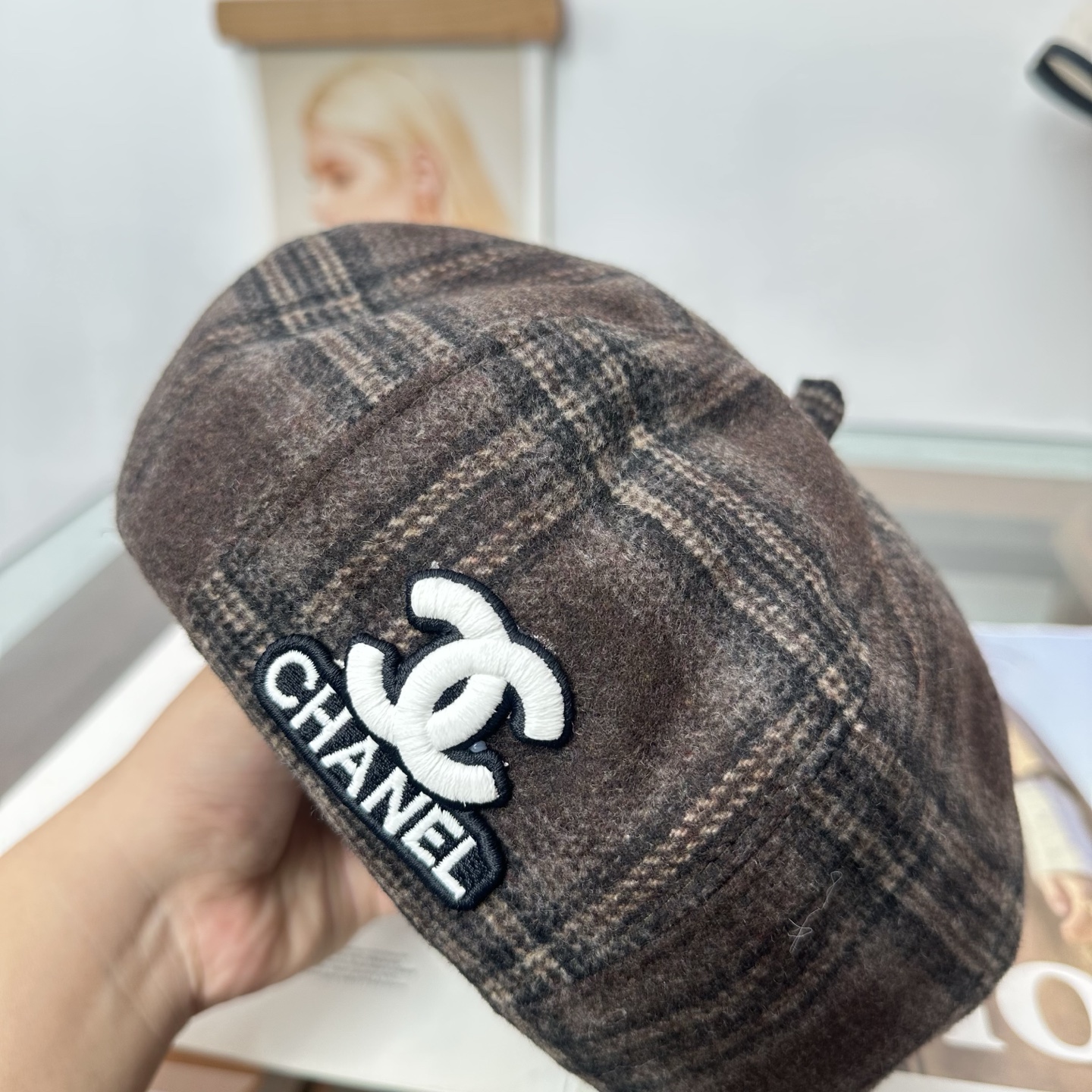 CHANEL香奈儿 新款贝雷帽女秋冬百搭辣妹个性显脸小 不挑人的帽型 