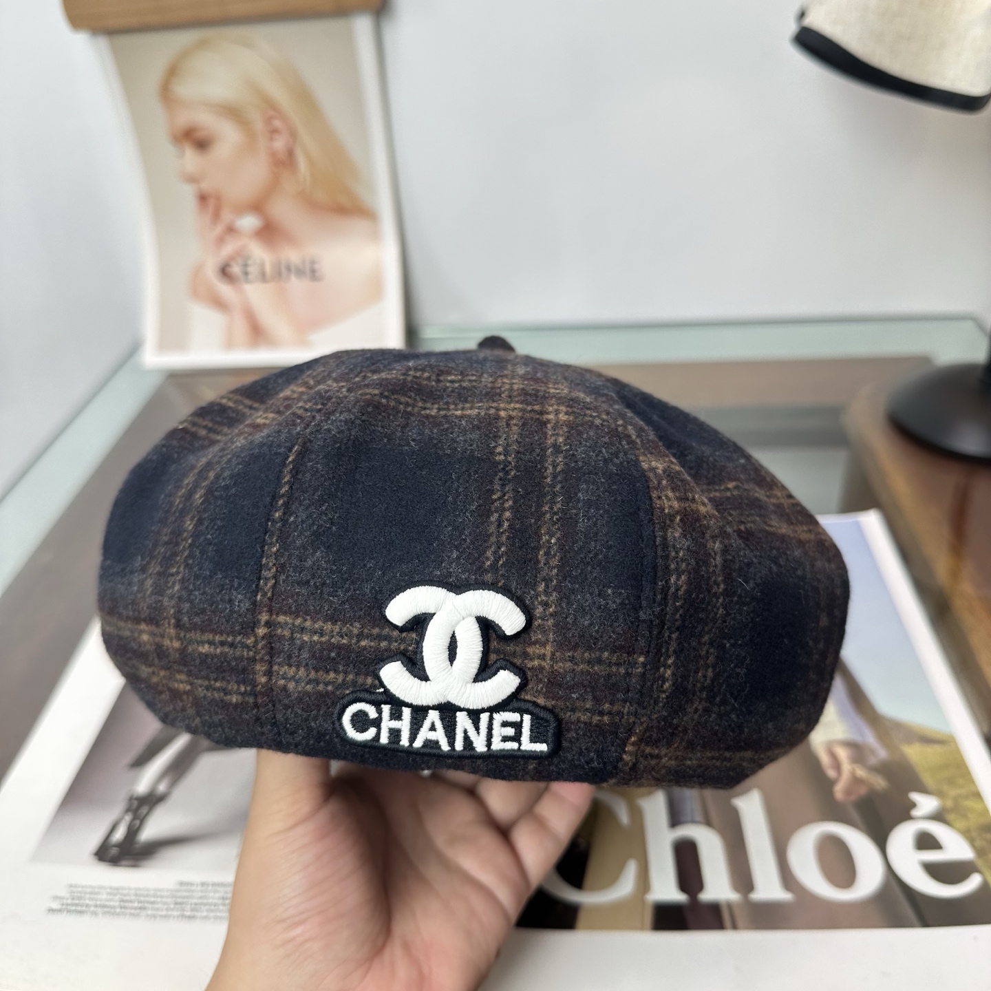 CHANEL香奈儿 新款贝雷帽女秋冬百搭辣妹个性显脸小 不挑人的帽型 