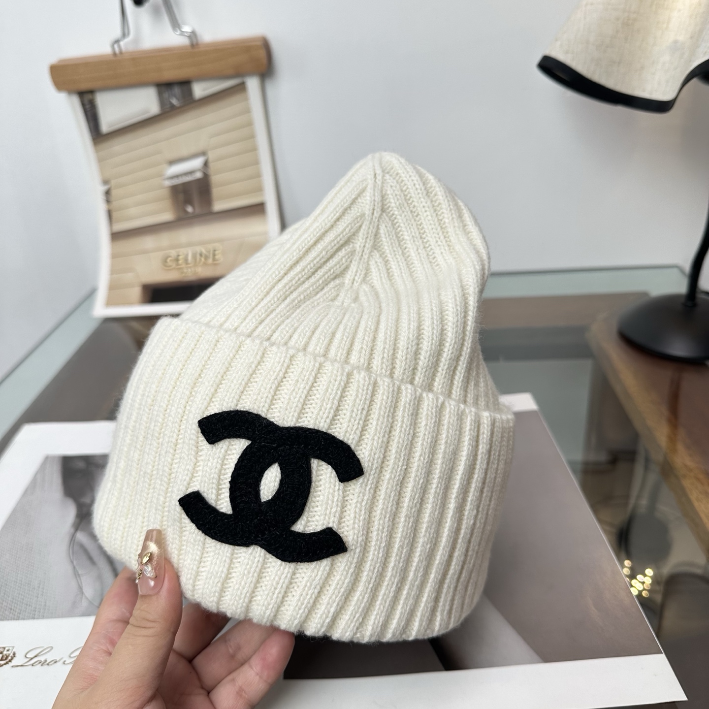 CHANEL香奈儿 秋冬新款针织毛线帽，超火爆💖质感一流，出街超好搭配！减龄神器